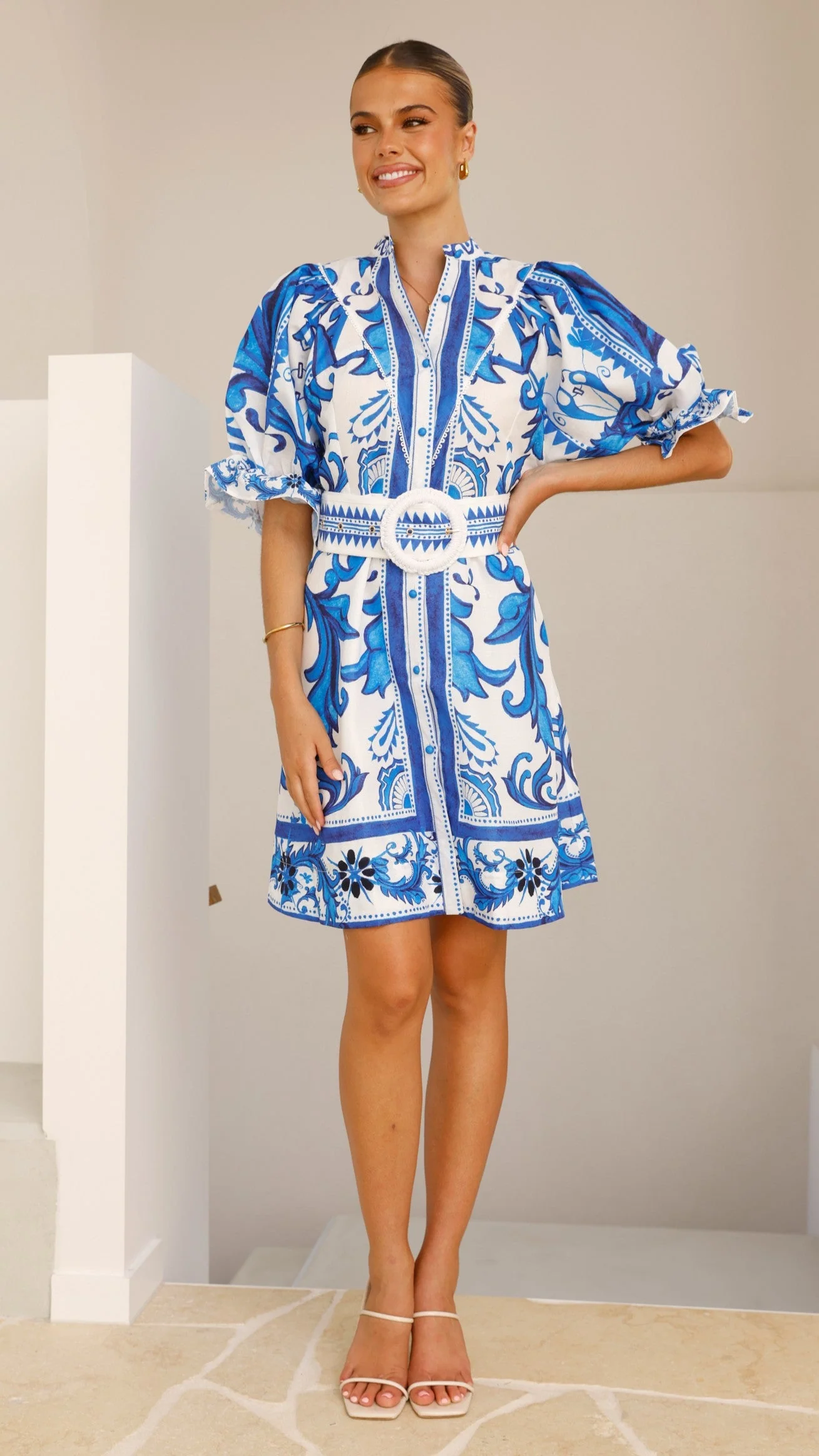 Hannah Mini Dress - Paradise