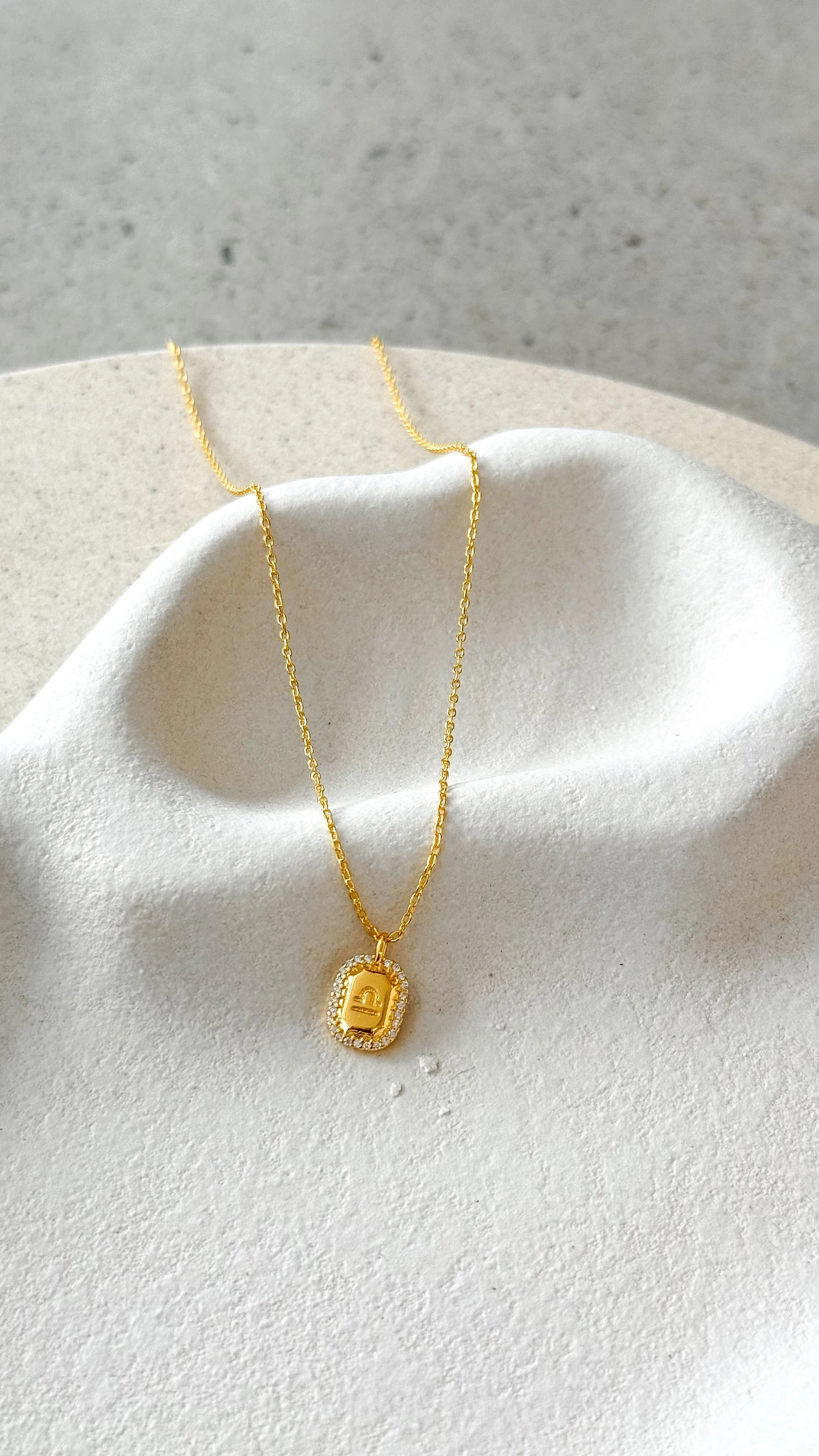 Zodiac Necklace - Libra