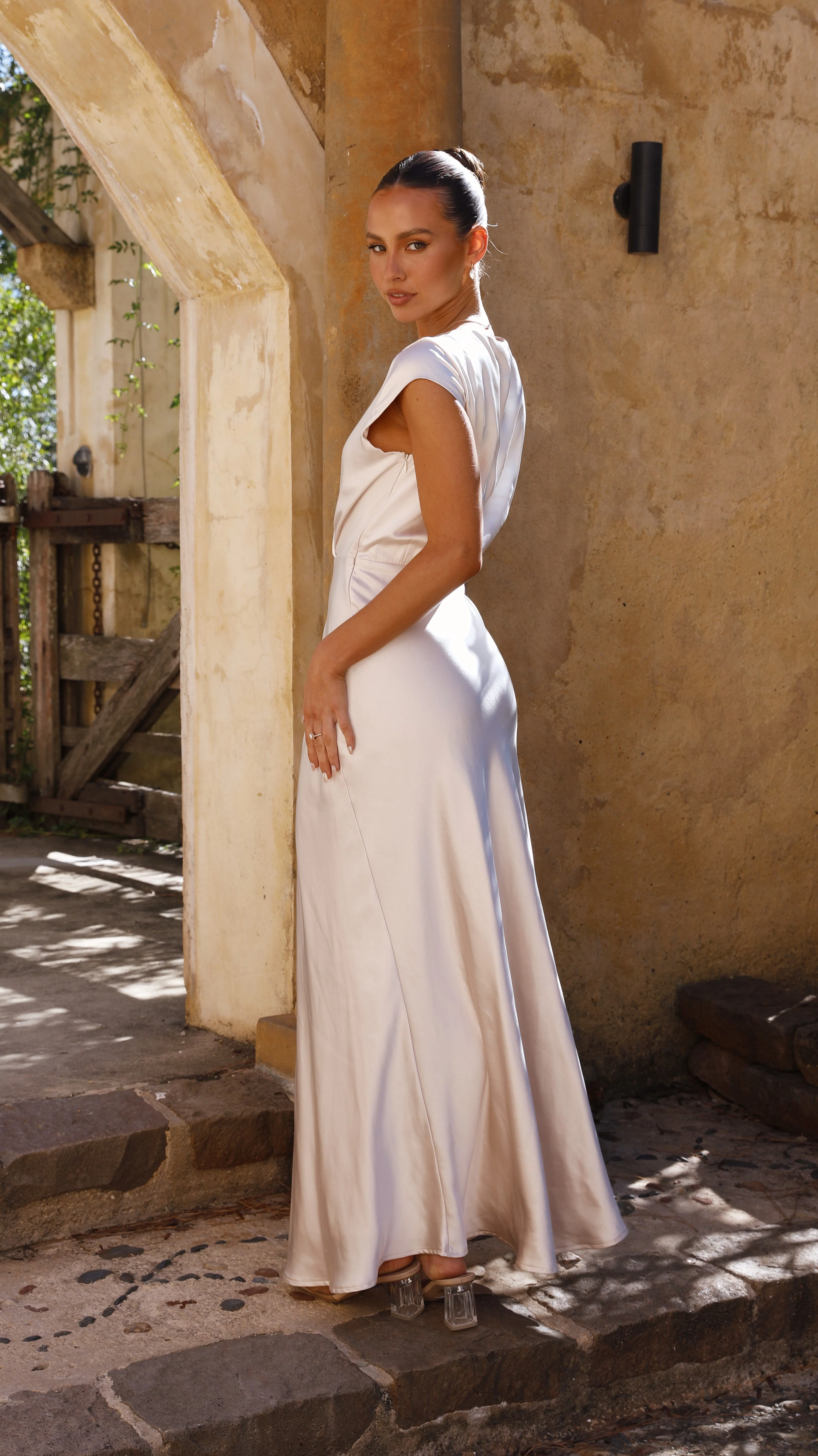 Selma Maxi Dress - Champagne