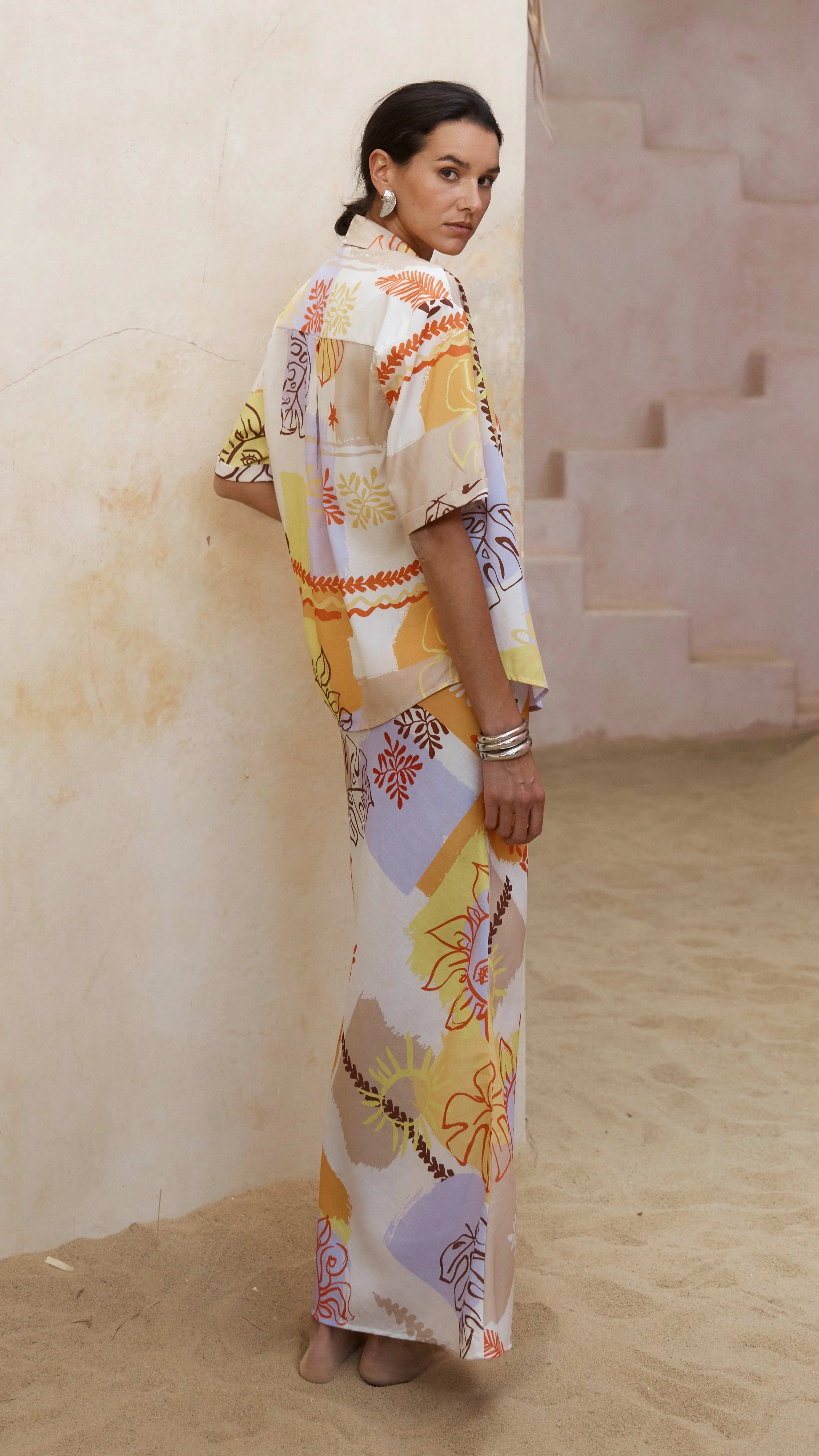 Palama Maxi Skirt - Palama Print