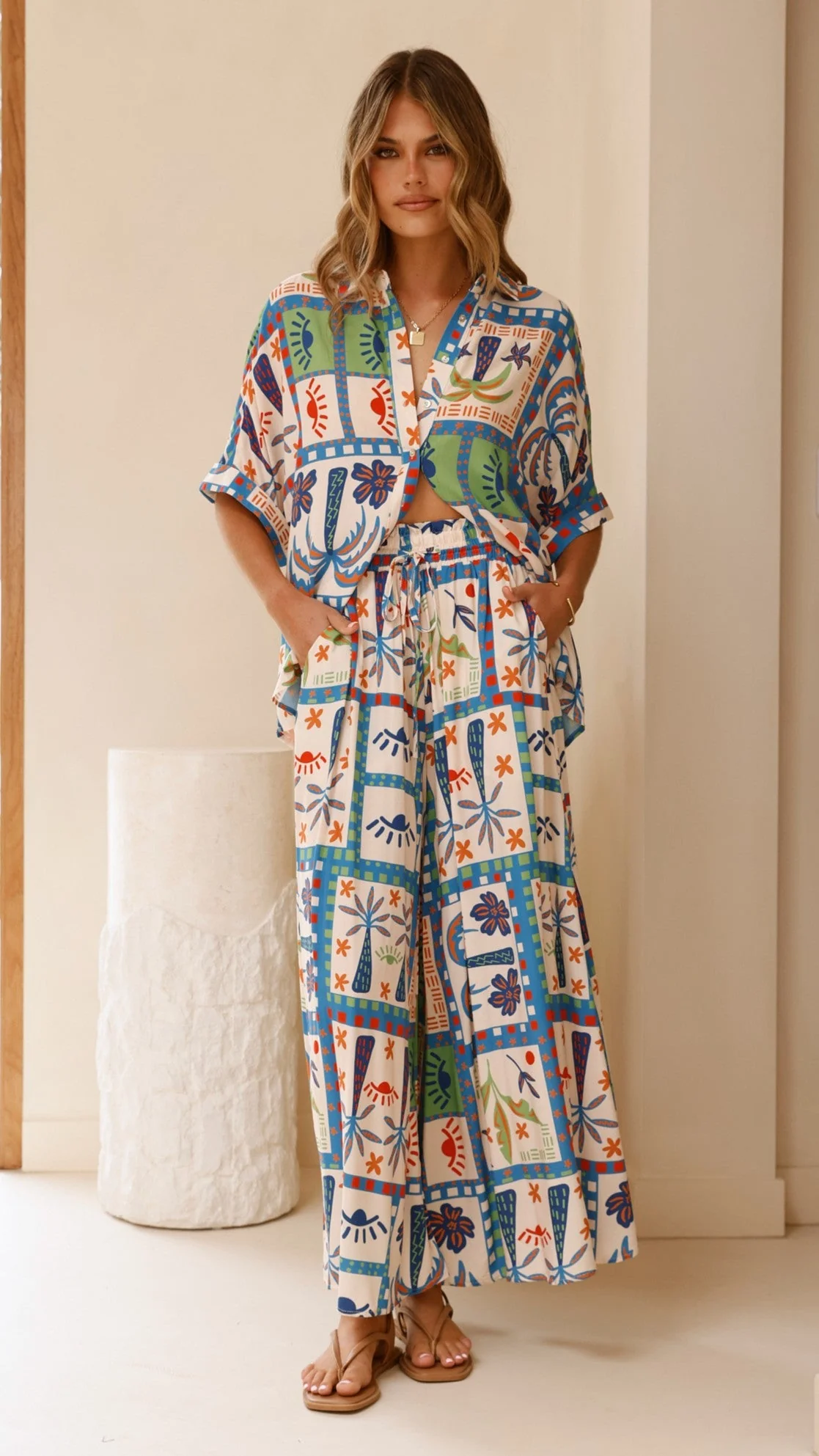 Daley Button Up Shirt - Lorelei Collection