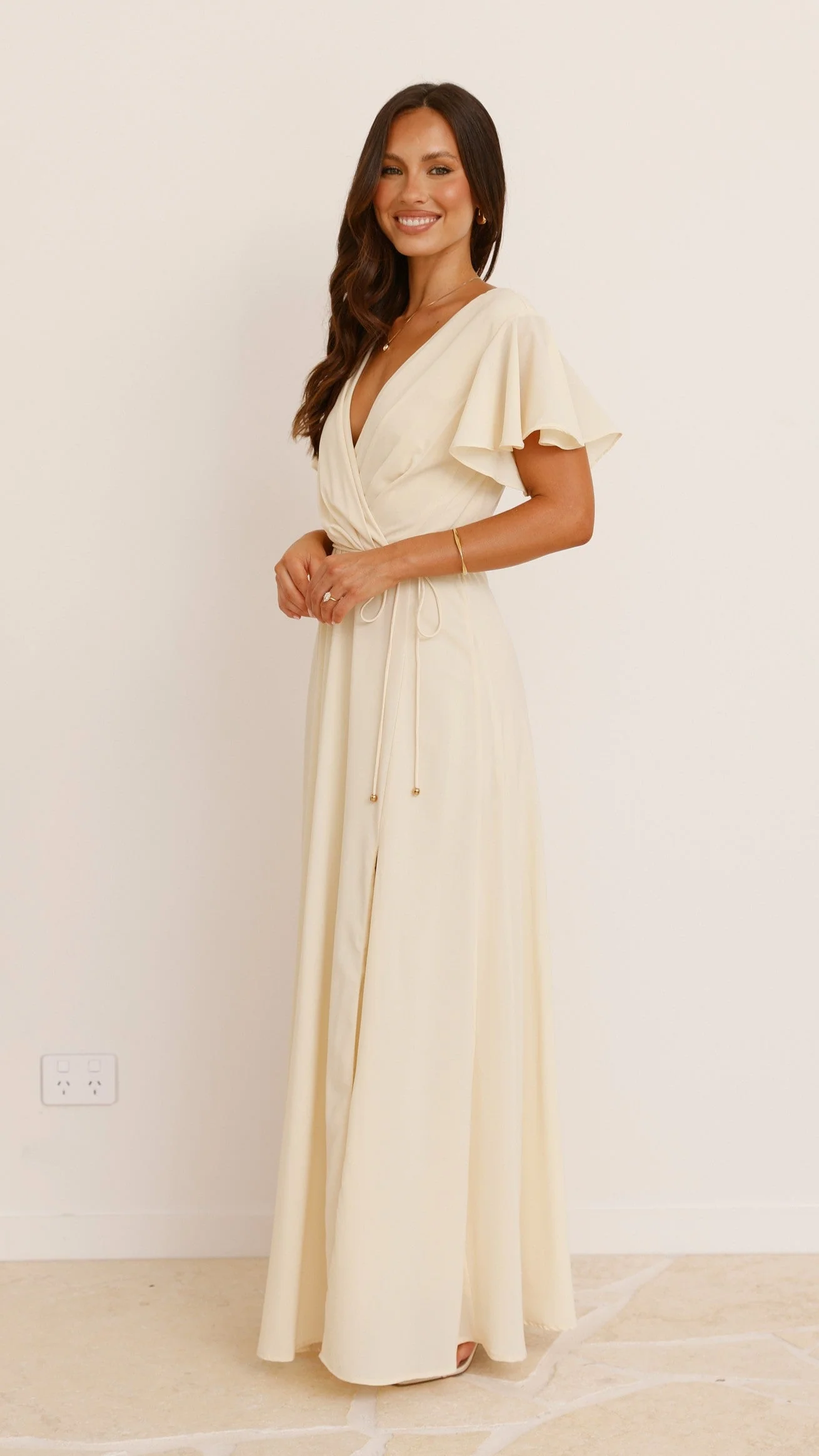 Charlize Maxi Dress - Yellow