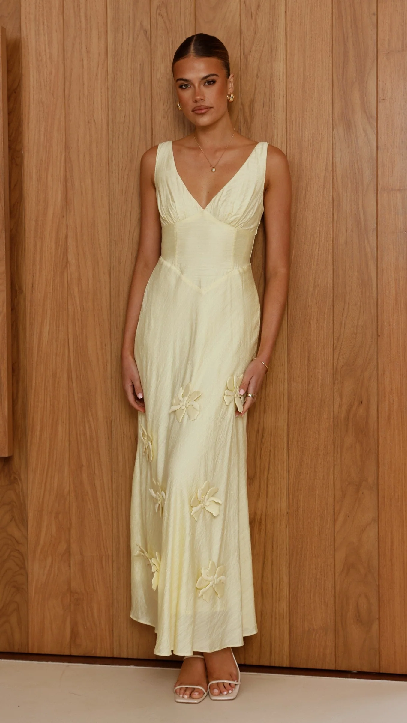 Lavara Maxi Dress - Yellow