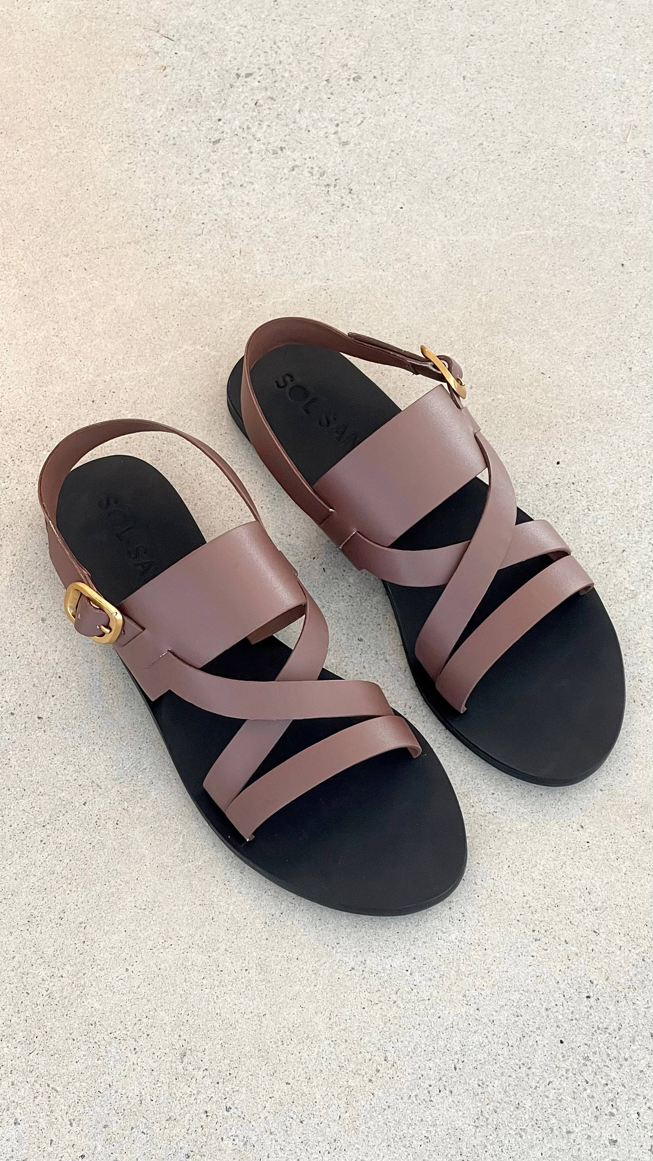Sol Sana Palermo Sandal - Cocoa