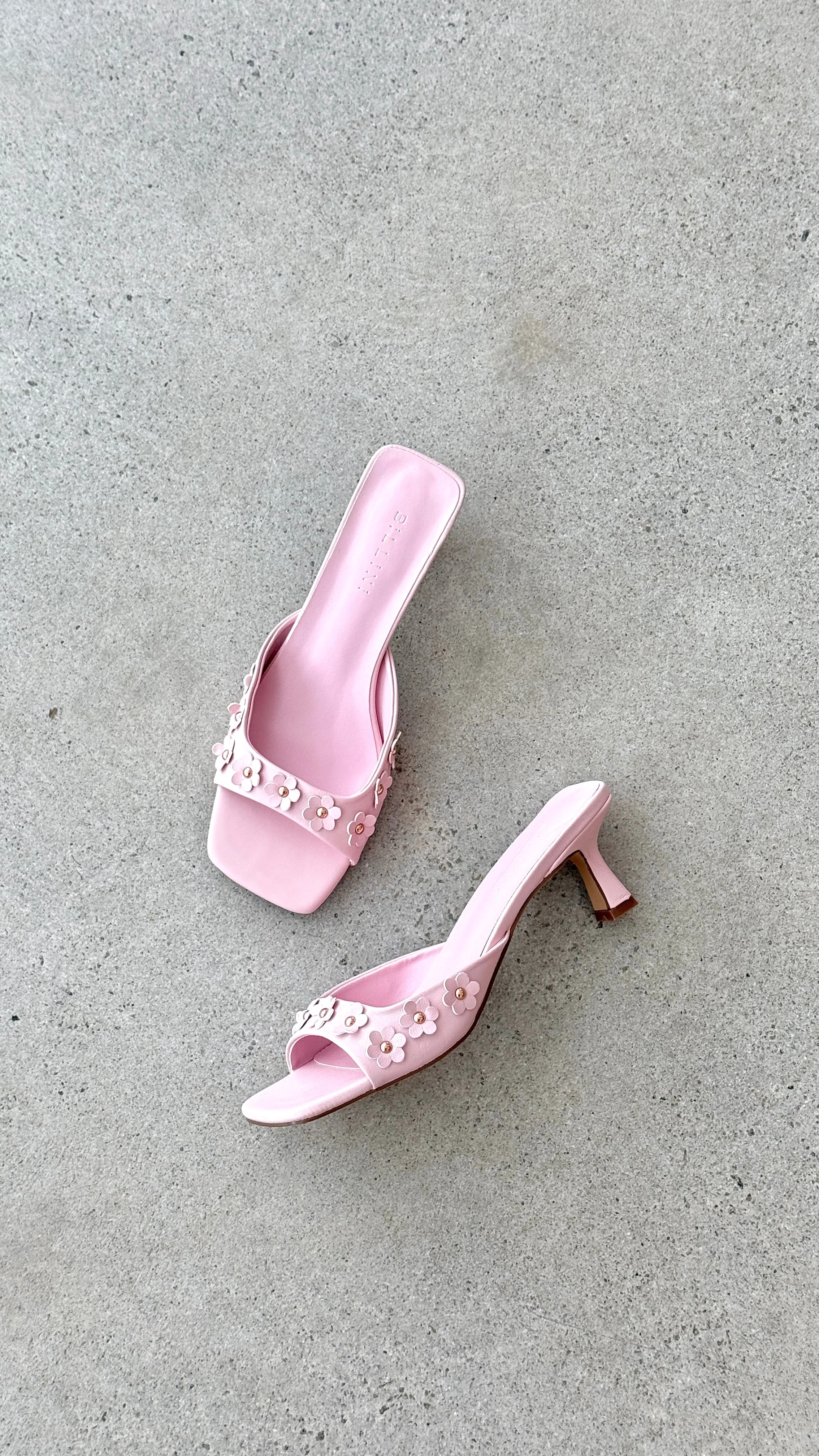 Tessie Heel - Baby Pink