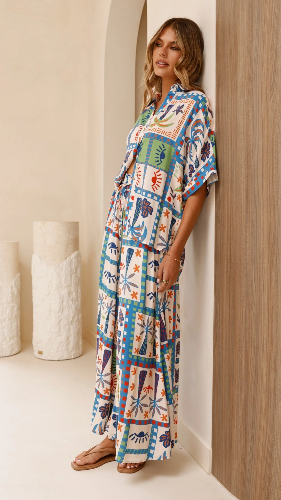 Daley Button Up Shirt - Lorelei Collection