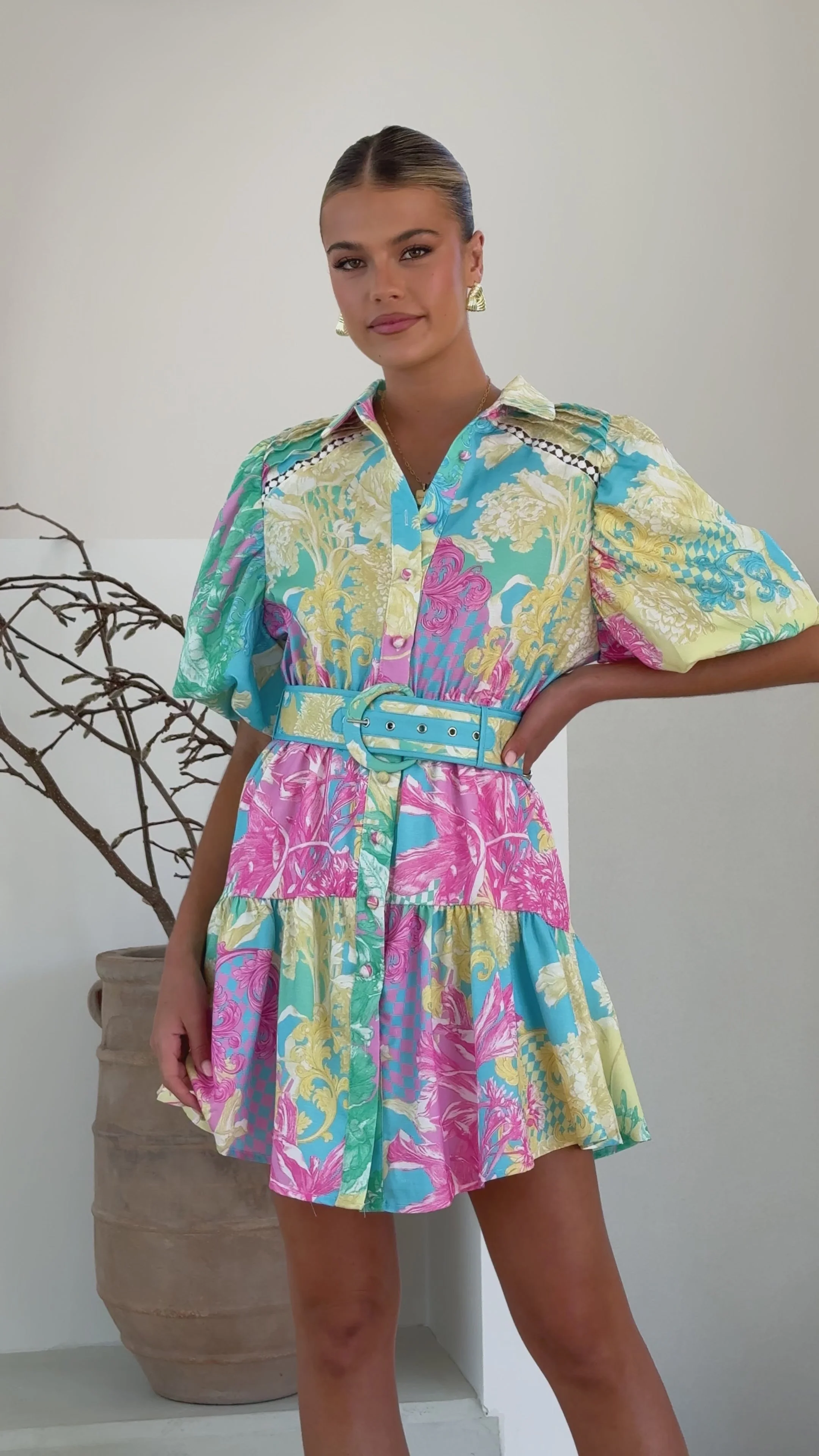 Milan Mini Dress - Sun Kissed Summer
