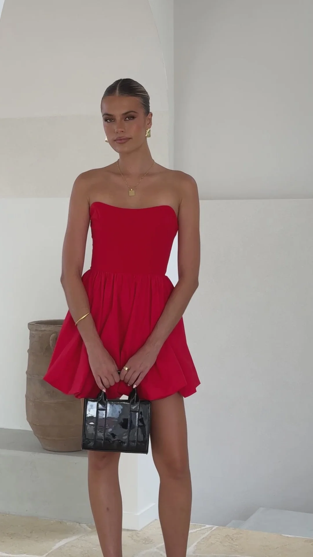 Dandy Mini Dress - Red