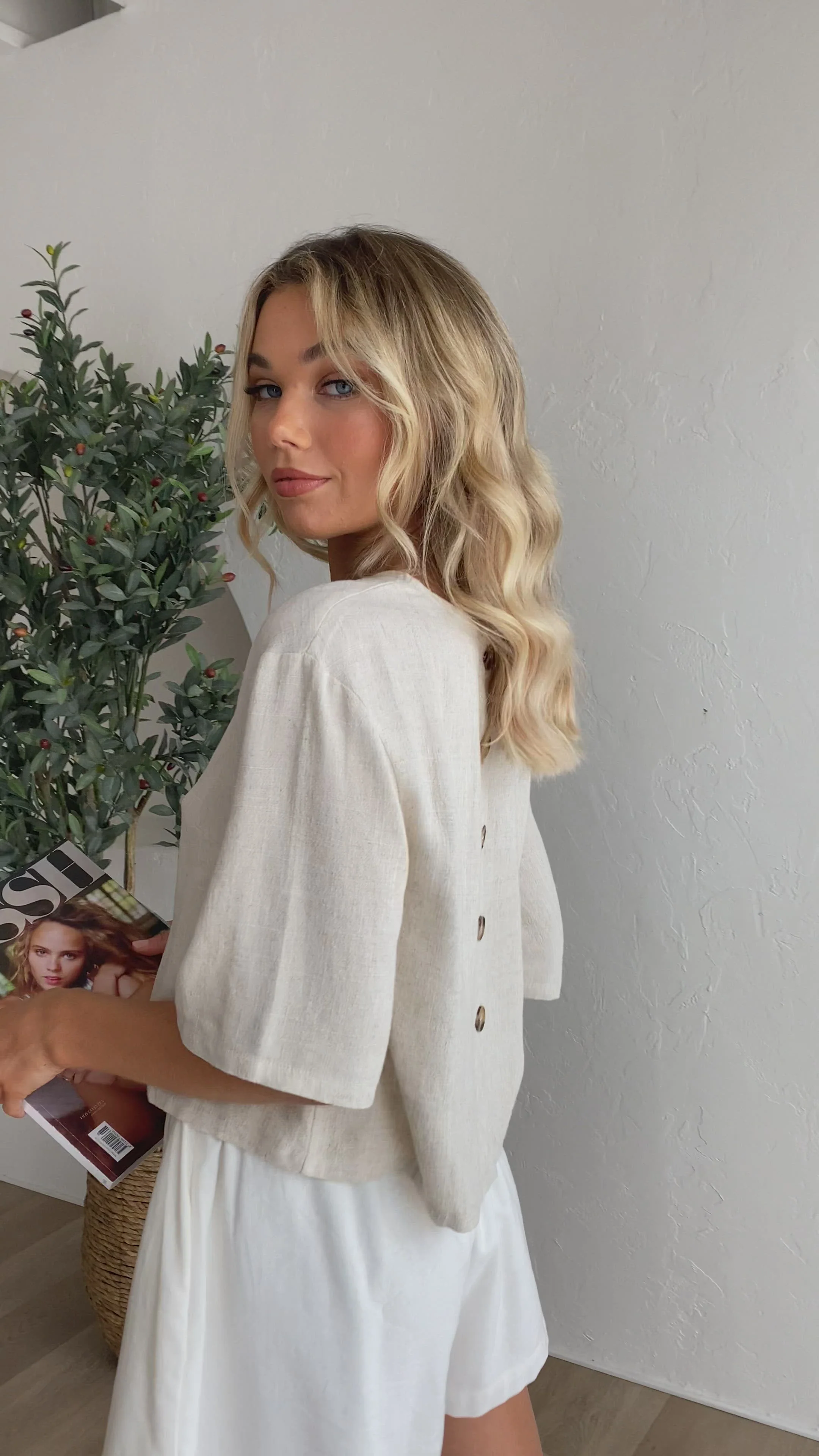 Charlotte Top - Natural