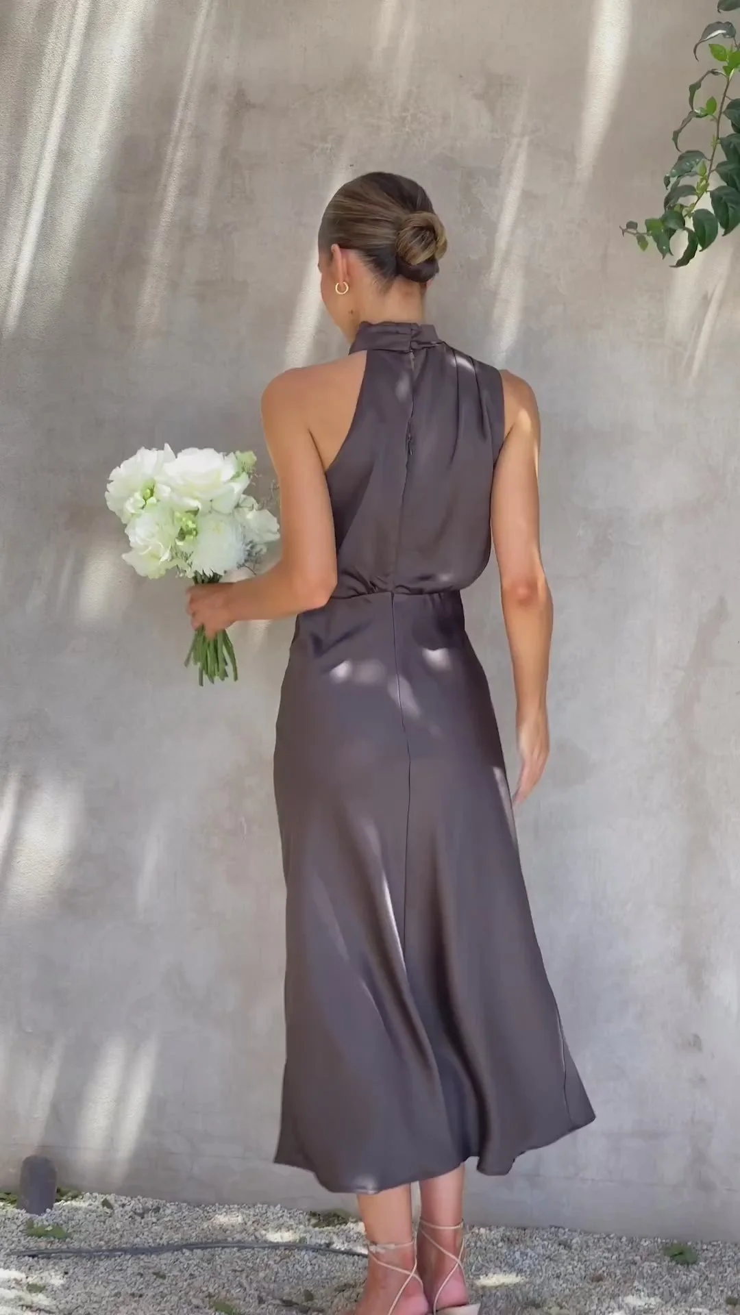 Esther Maxi Dress - Espresso