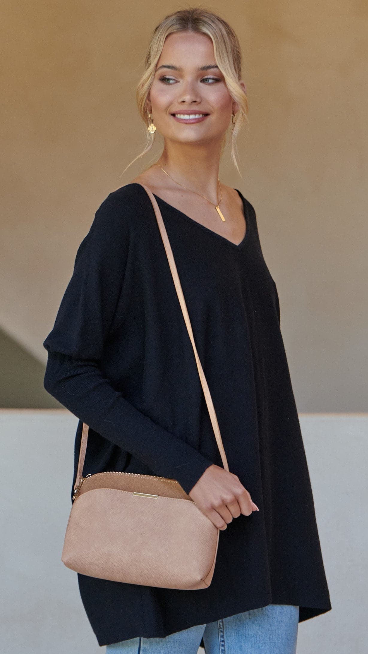 Amalia Knit Top - Black