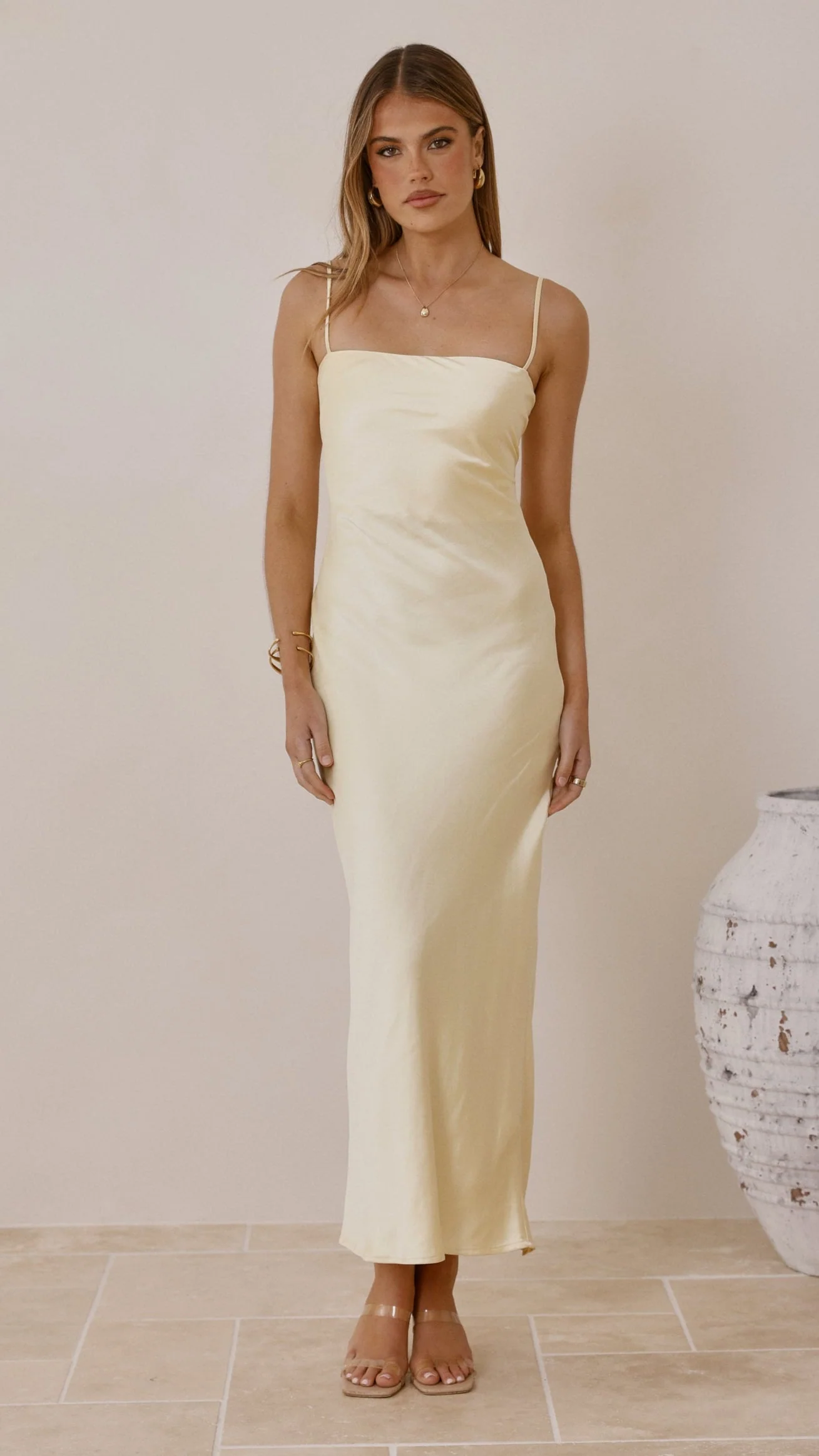Keira Maxi Dress - Yellow