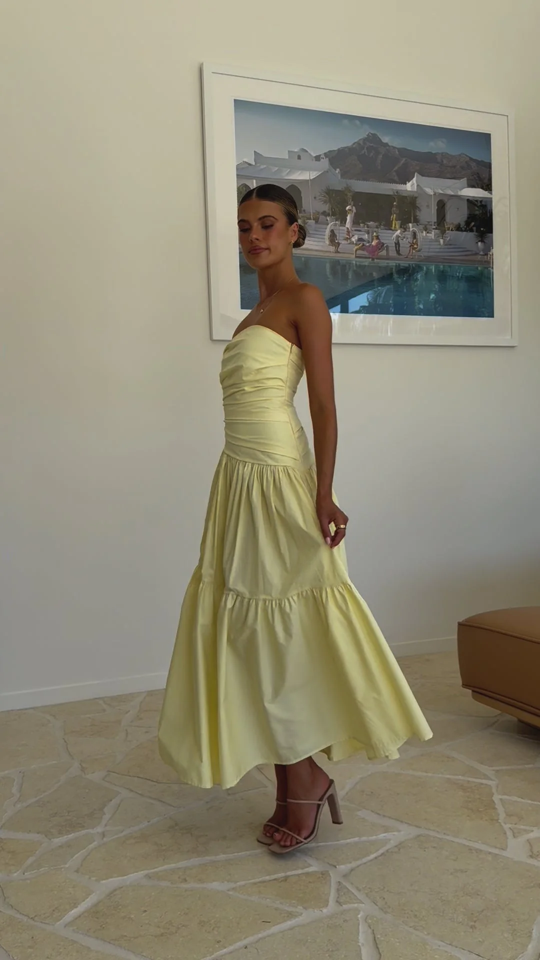 Lola Maxi Dress - Yellow