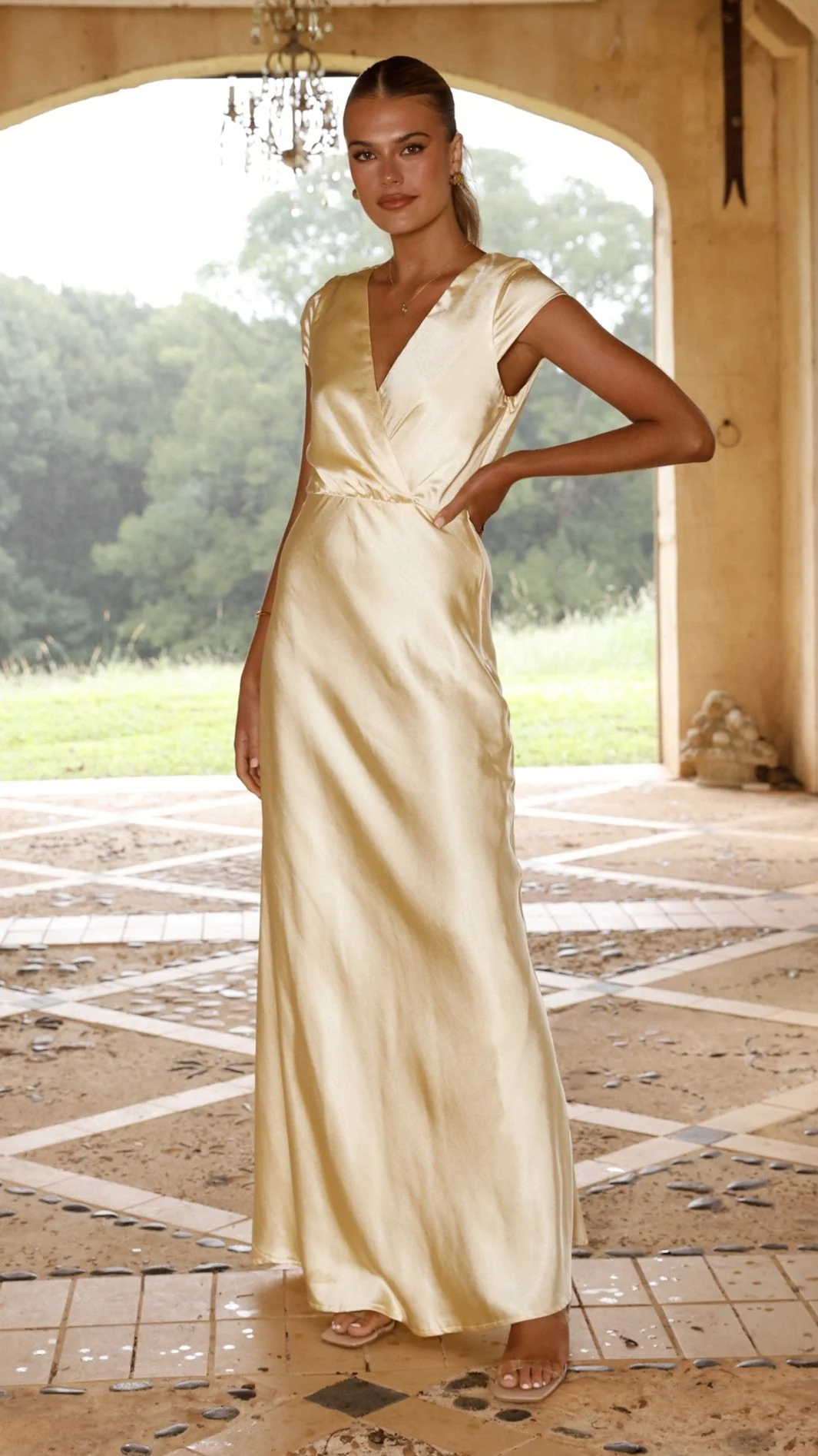 Selma Maxi Dress - Yellow