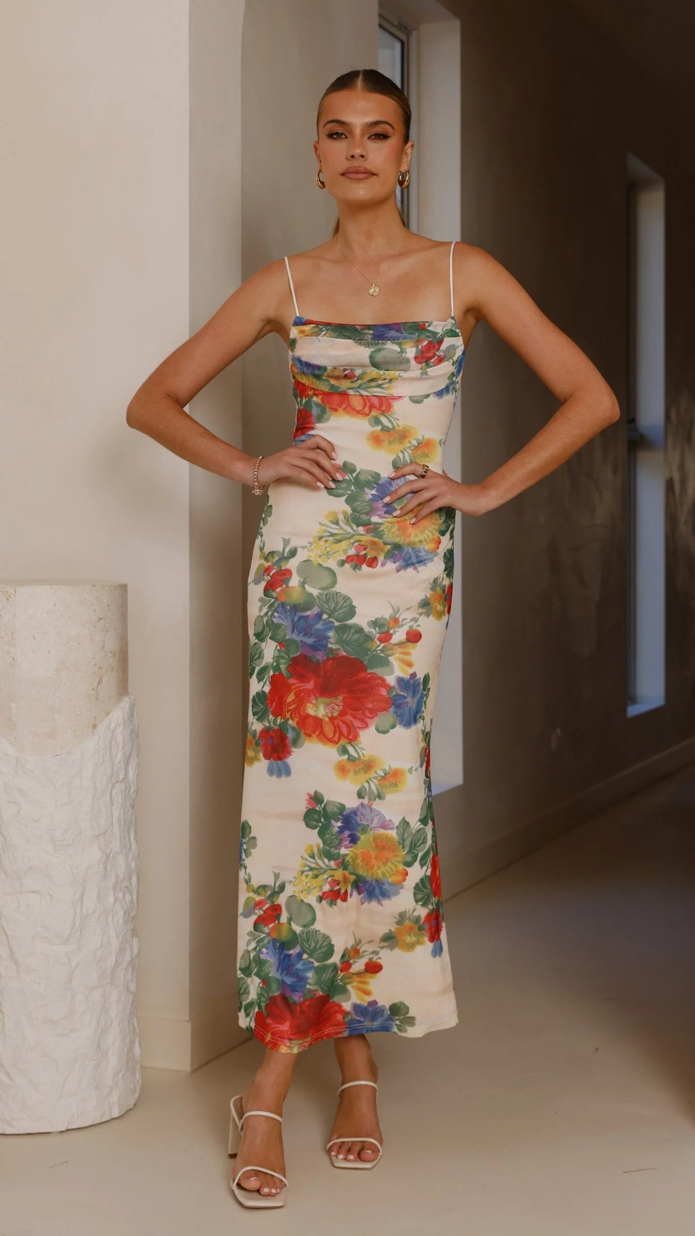 Tamera Maxi Dress- Floral