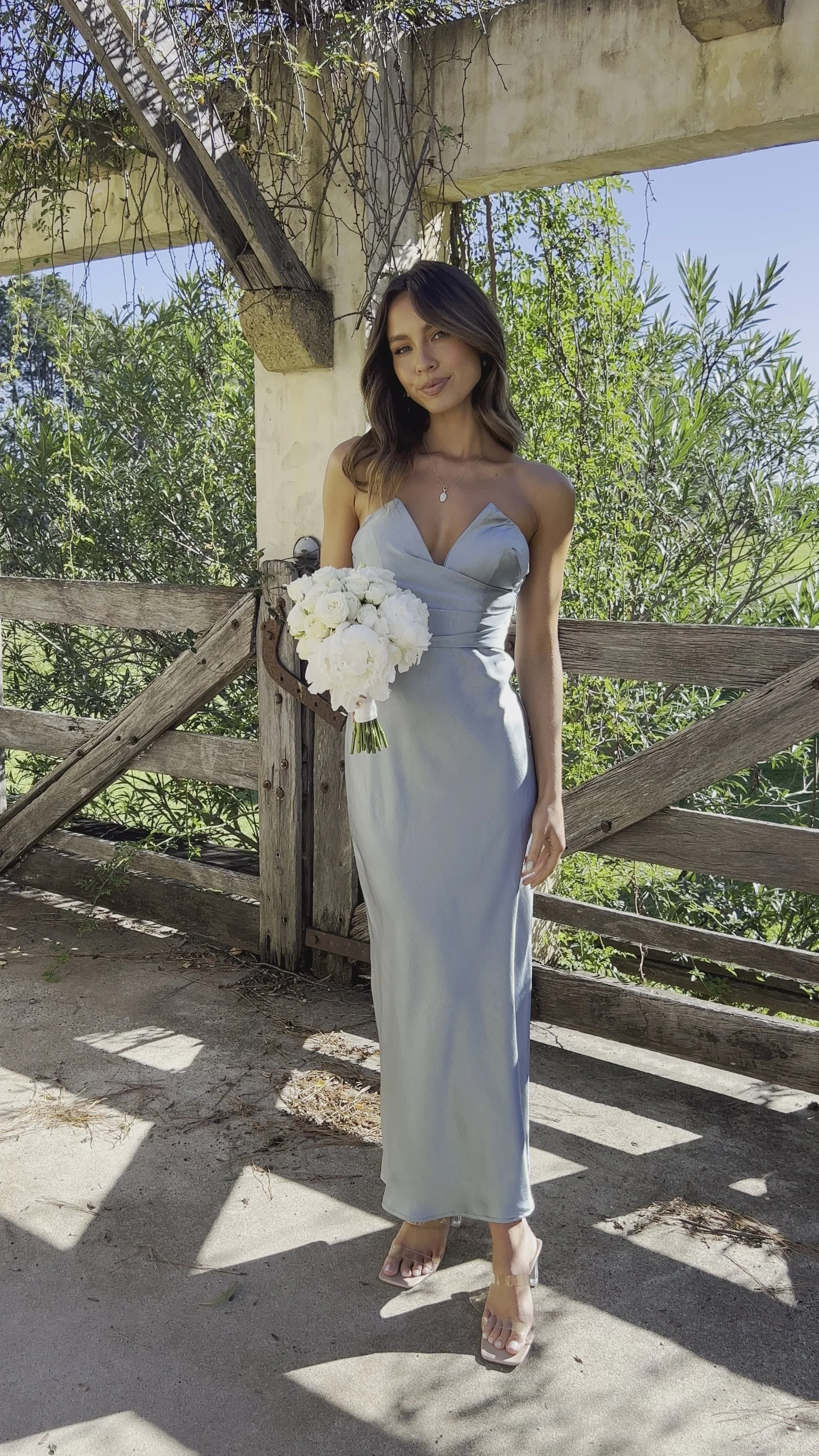 Valerie Maxi Dress - Blue