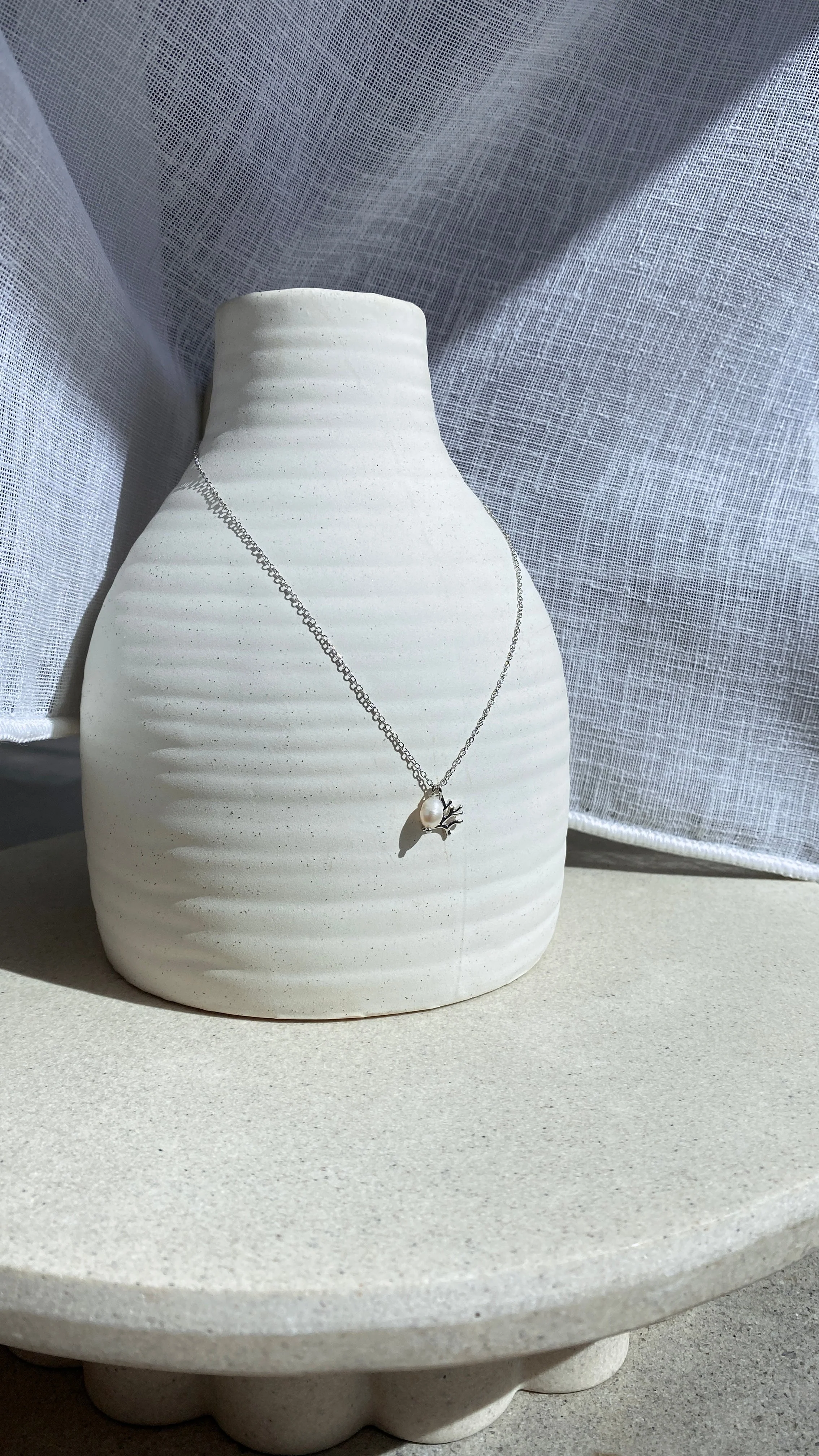 Coral Cove Necklace - Sterling Silver