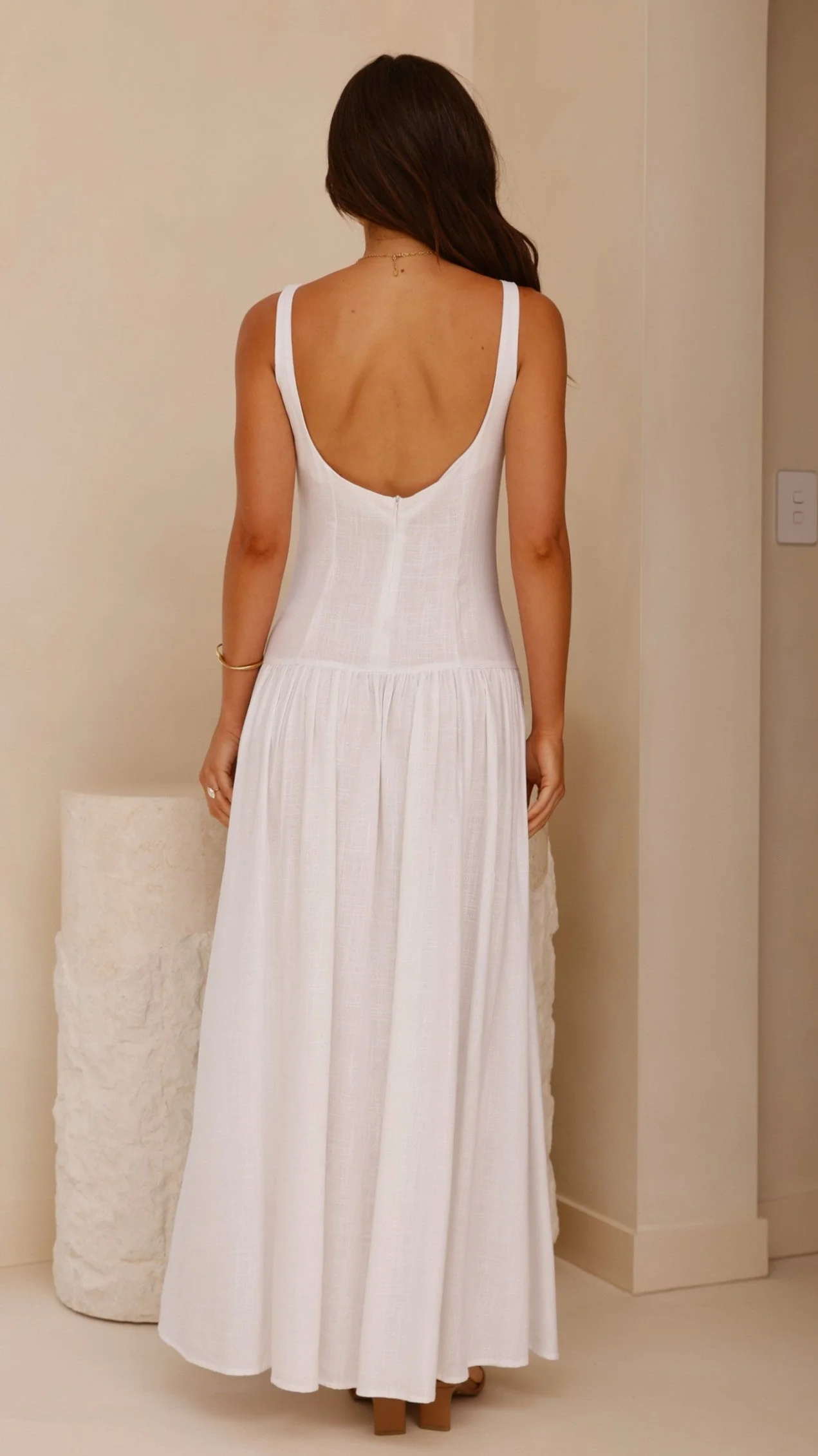 Kora Maxi Dress - White