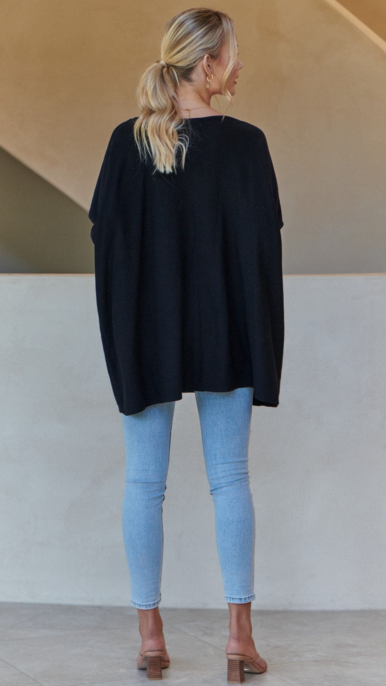 Amalia Knit Top - Black