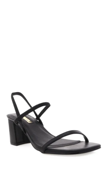 Balton Mule Heels - Black