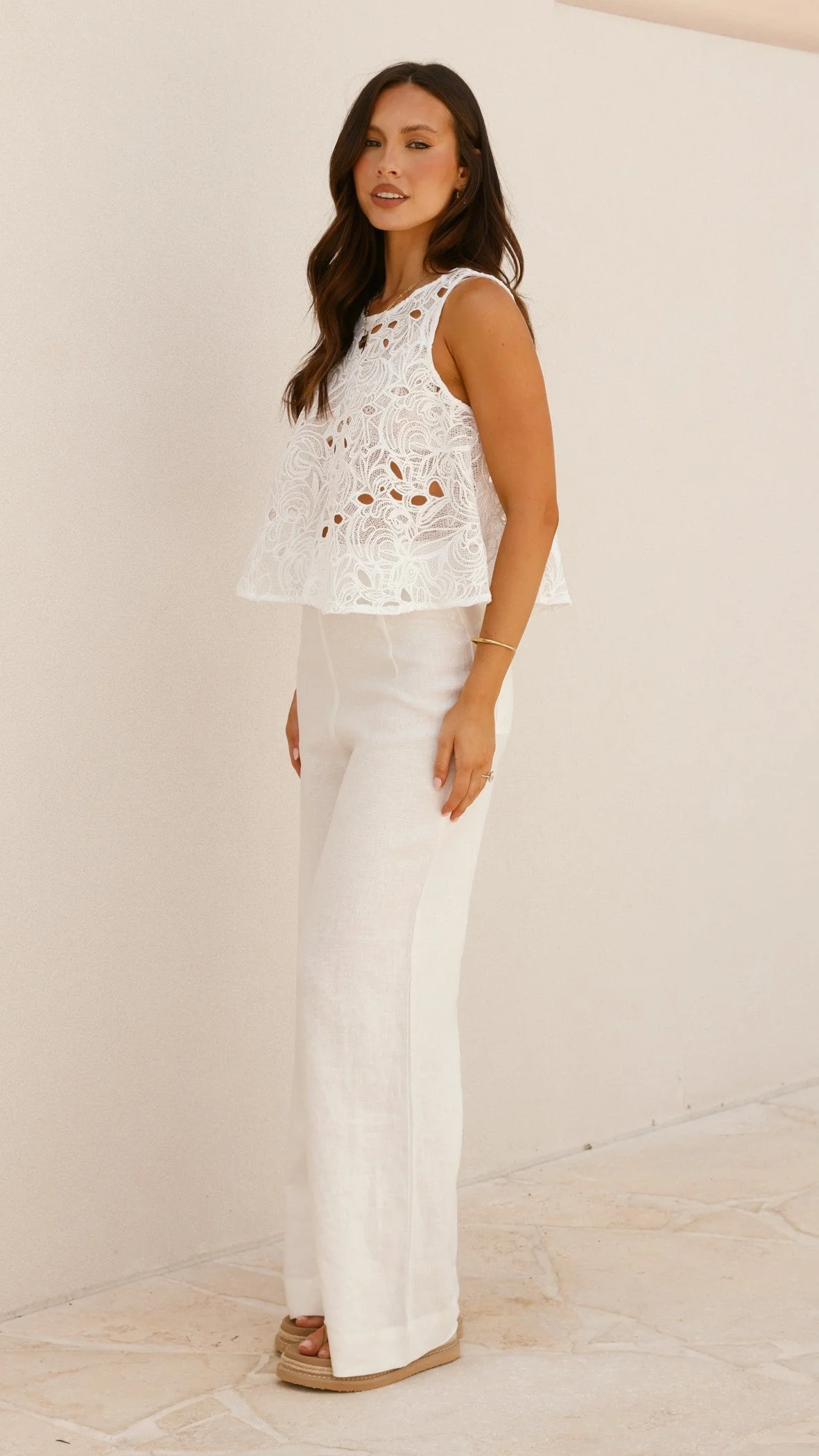 Zoe Top - White