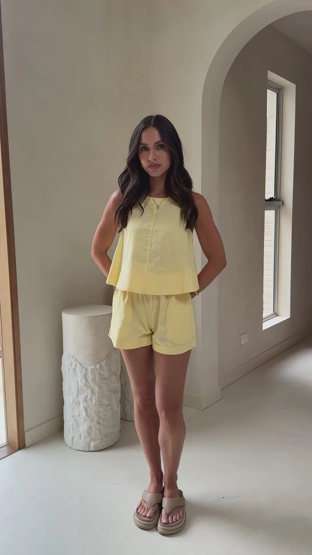 Alma Shorts - Yellow