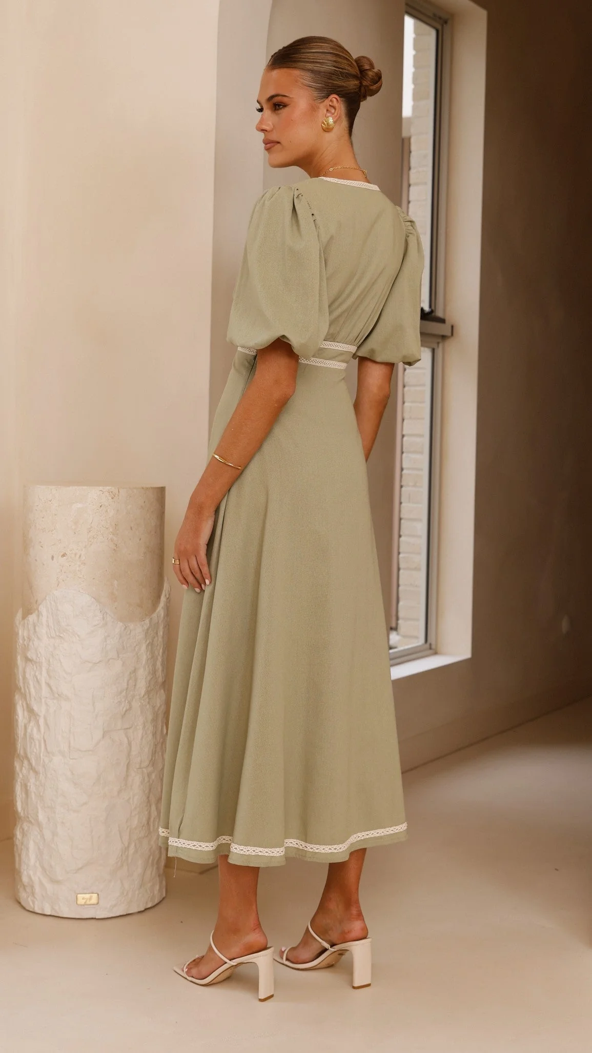 Nakisha Maxi Dress - Sage