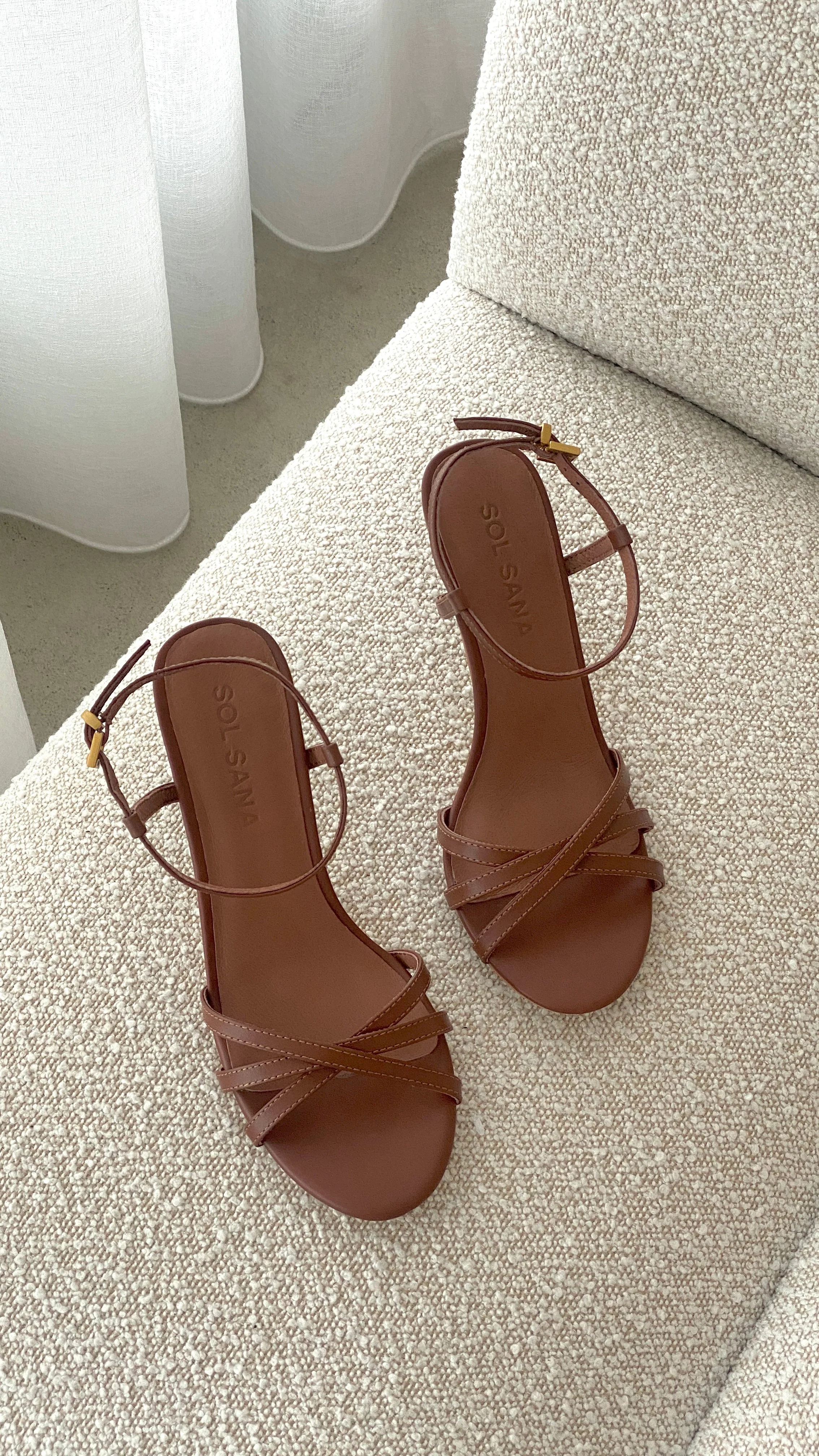 Sol Sana Sundance Heel - Cognac