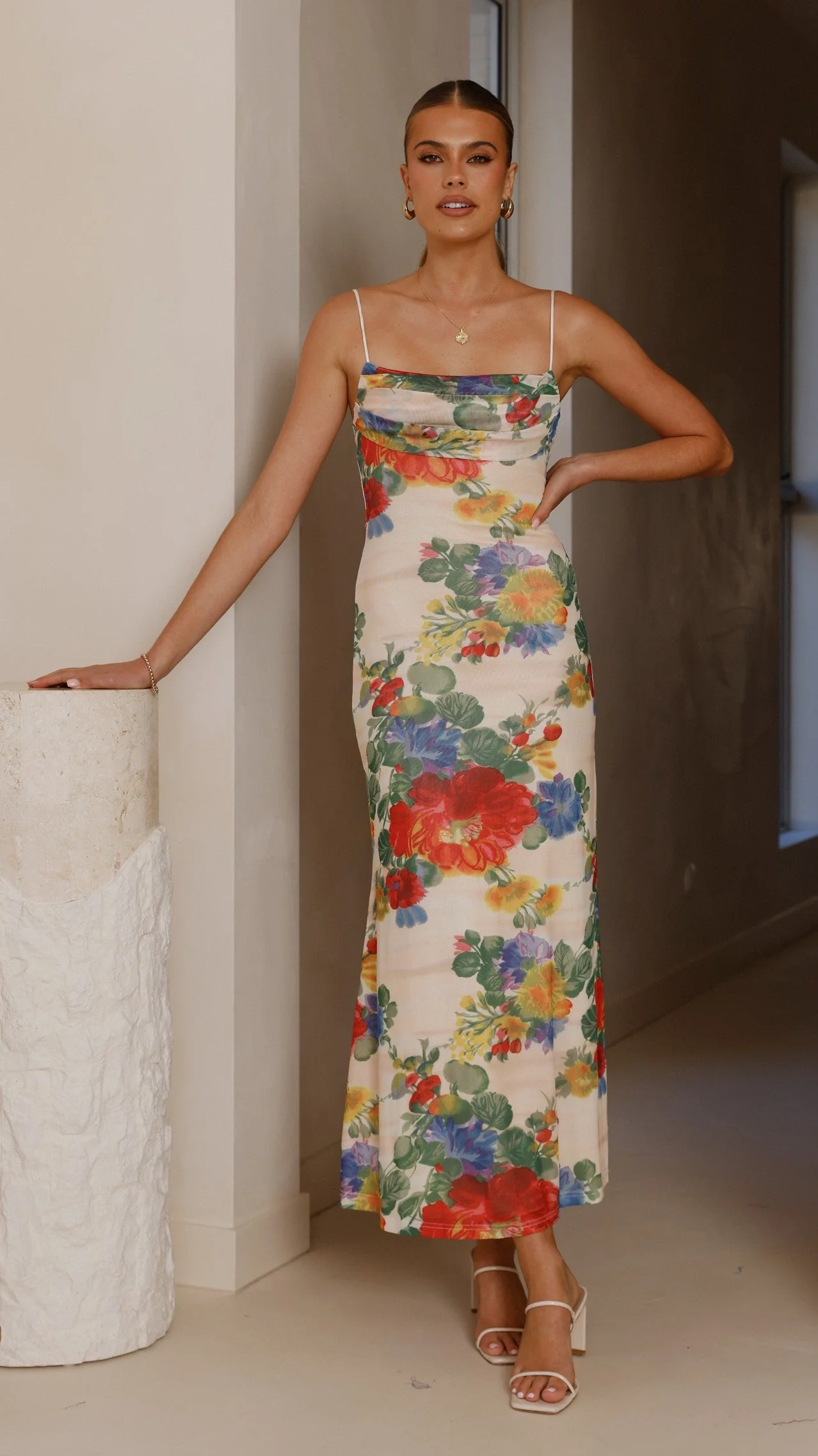 Tamera Maxi Dress- Floral