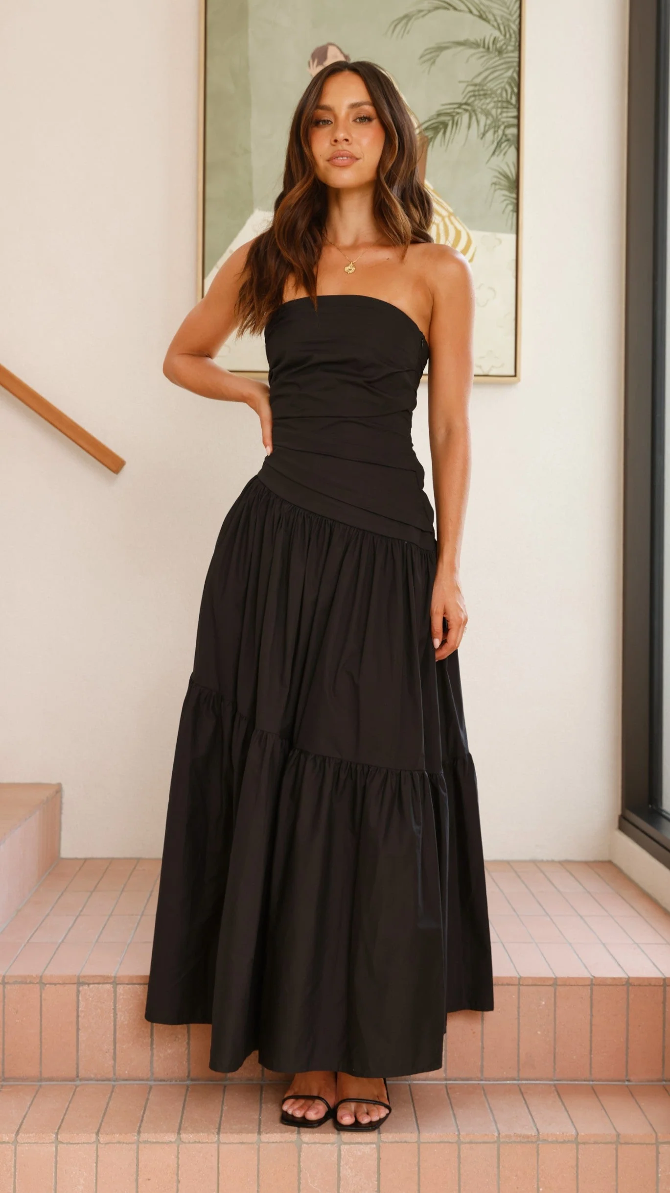 Lola Maxi Dress - Black