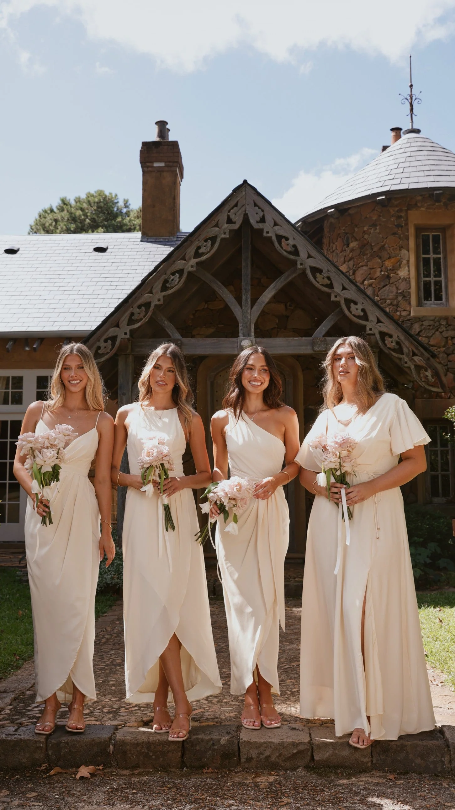 Genevieve Boat Neck Maxi Dress - Yellow