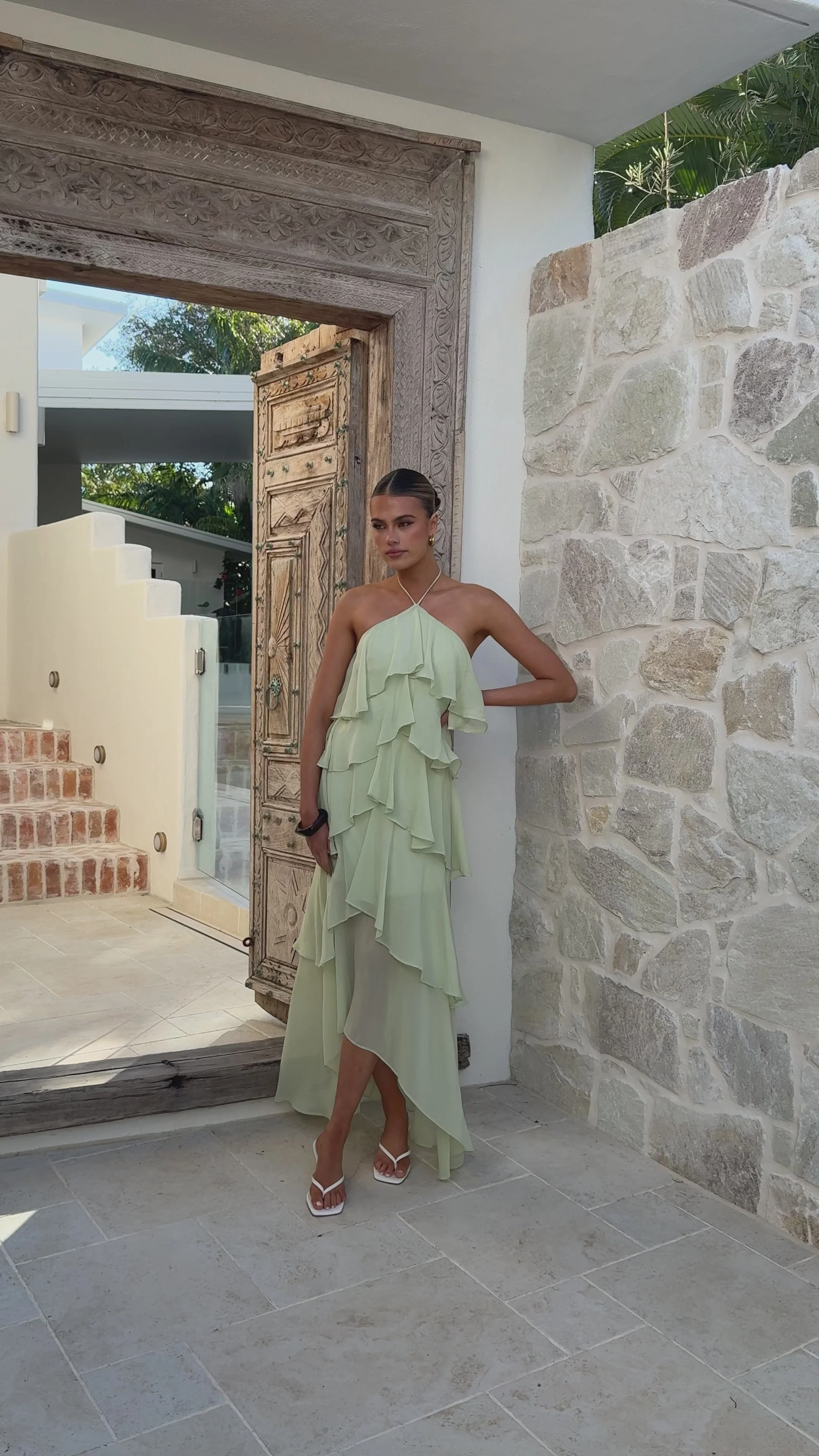 Soho Maxi Dress - Sage