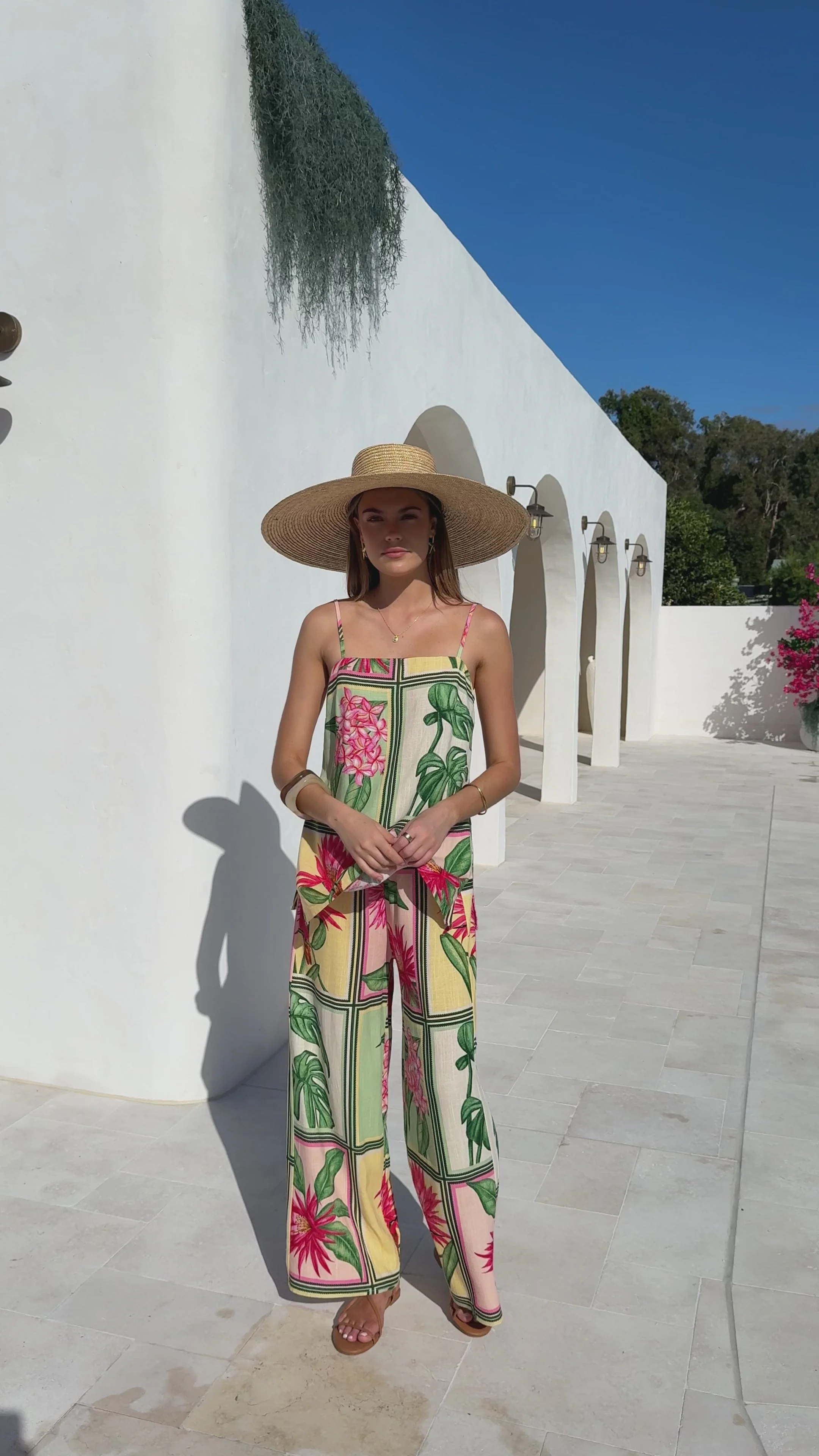 Uma Top - Tropical Bloom