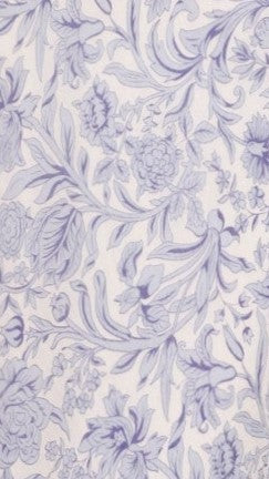 Margie Midi Dress - Blue Flower