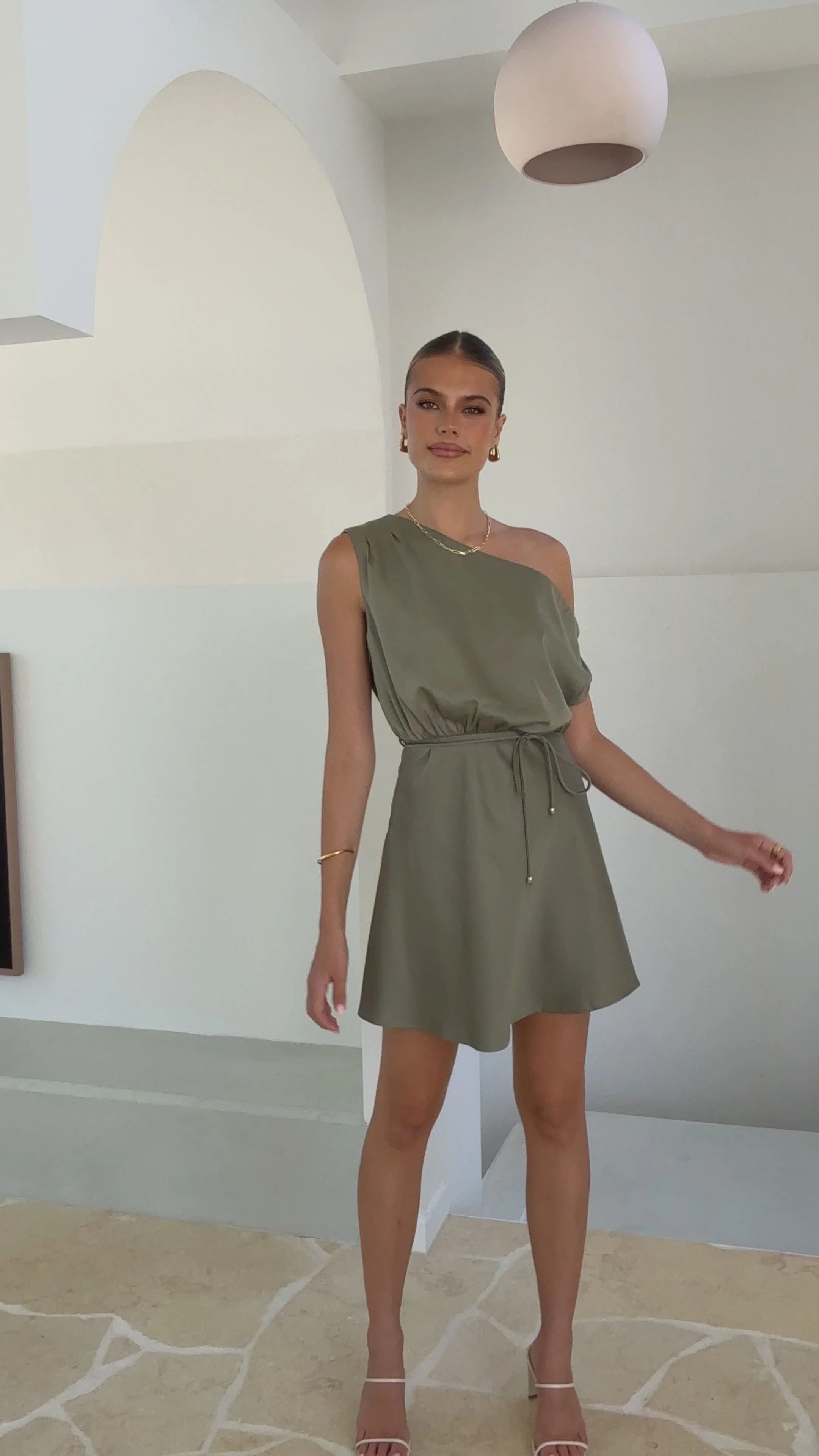 Prudence Mini Dress - Olive