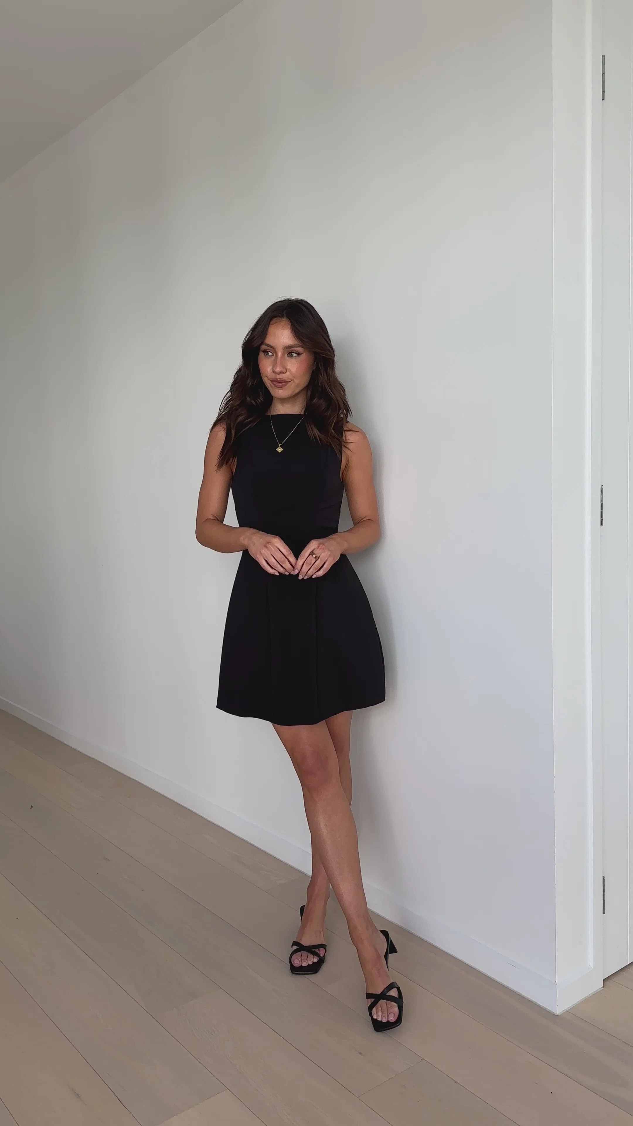 Rafiki Mini Dress - Black