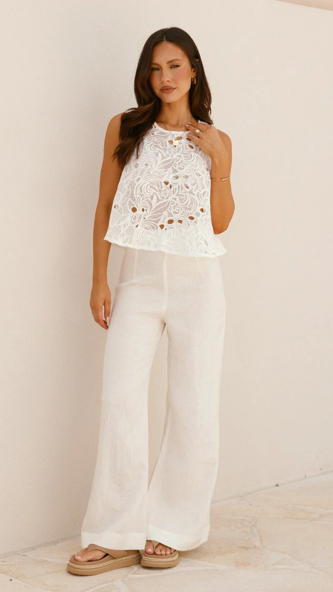 Zoe Top - White