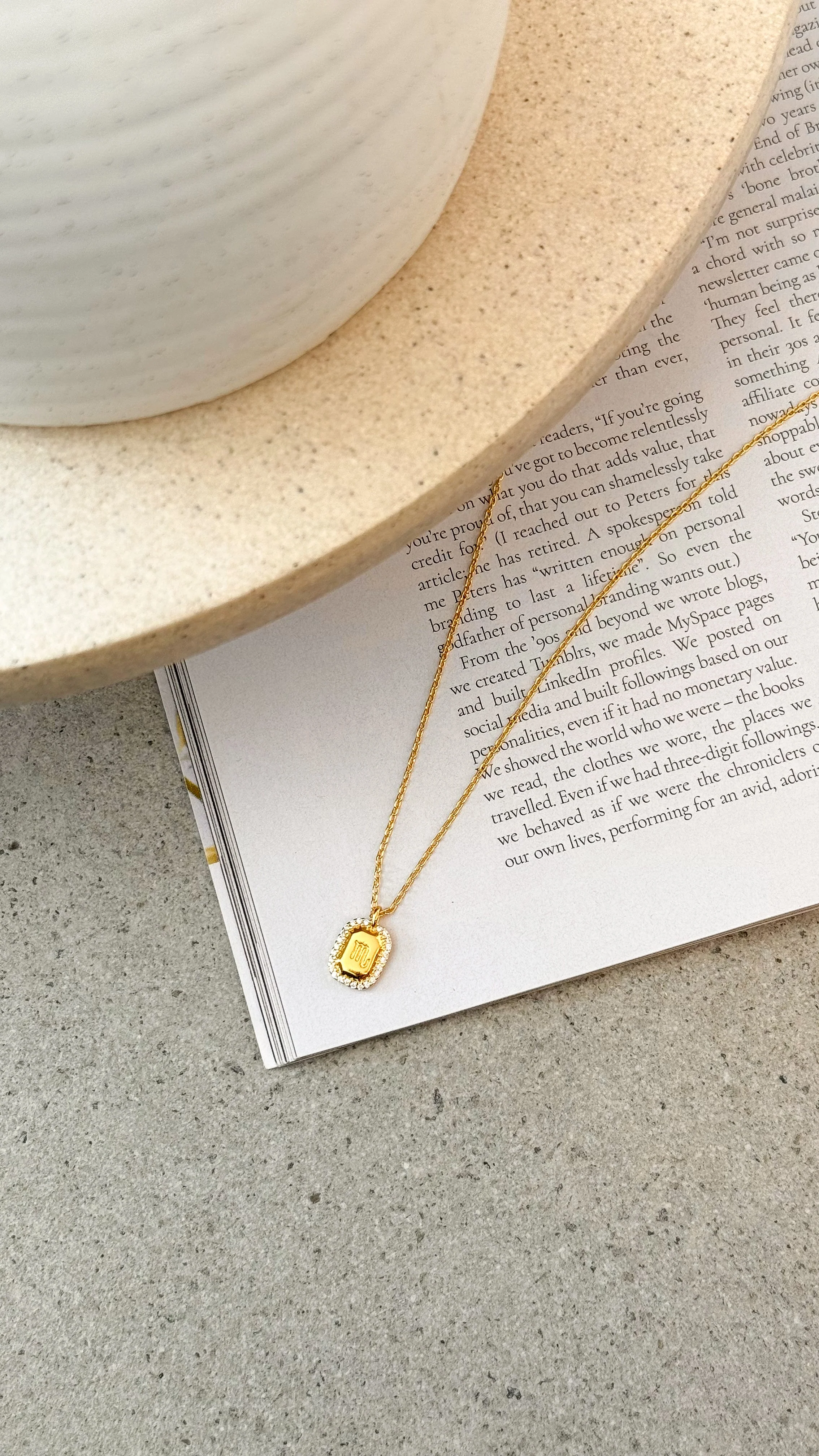 Zodiac Necklace - Scorpio