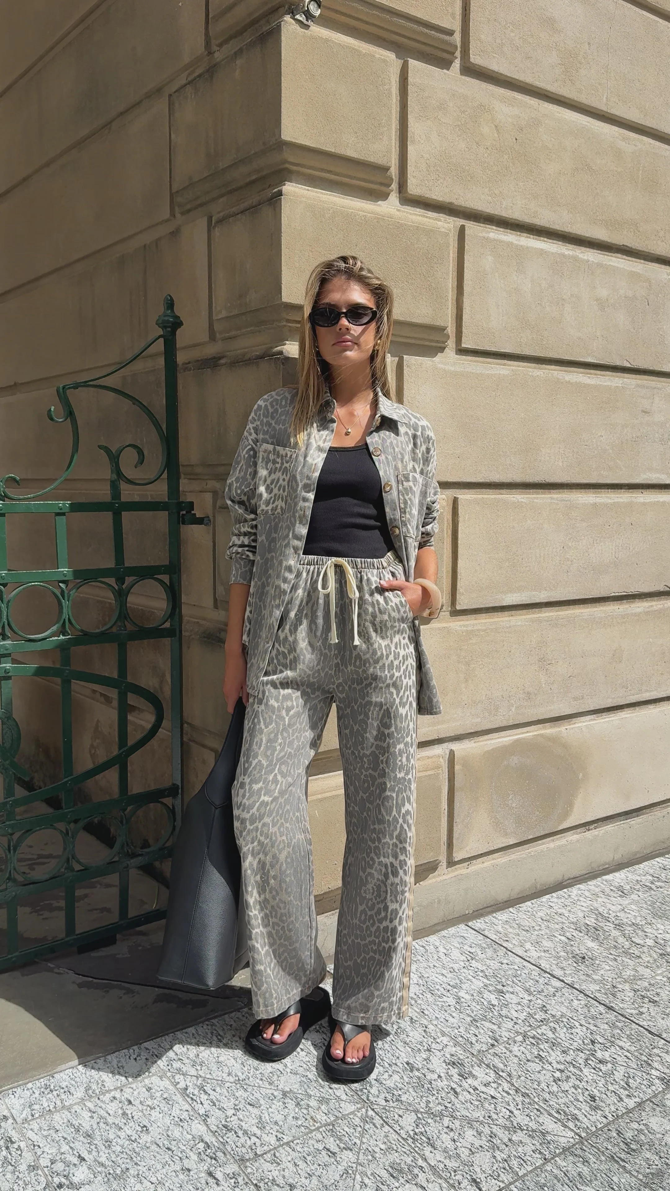 Vox Jacket - Leopard Print