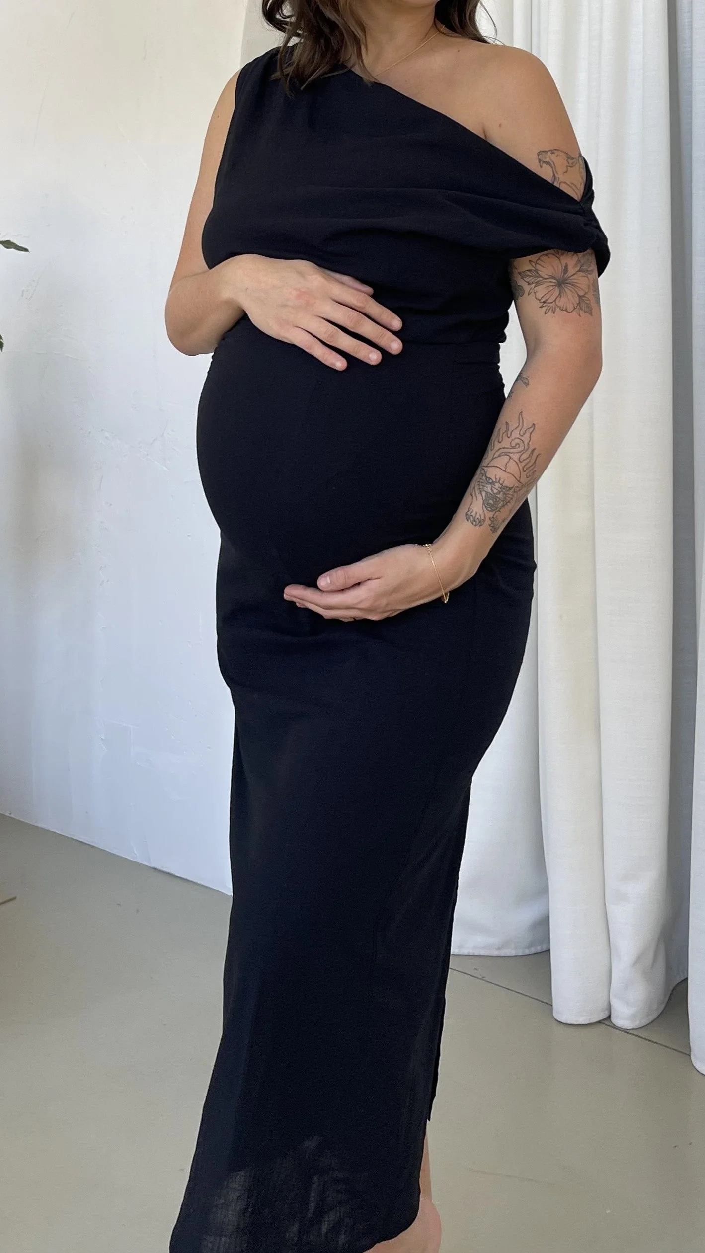 Luci Maxi Dress - Black