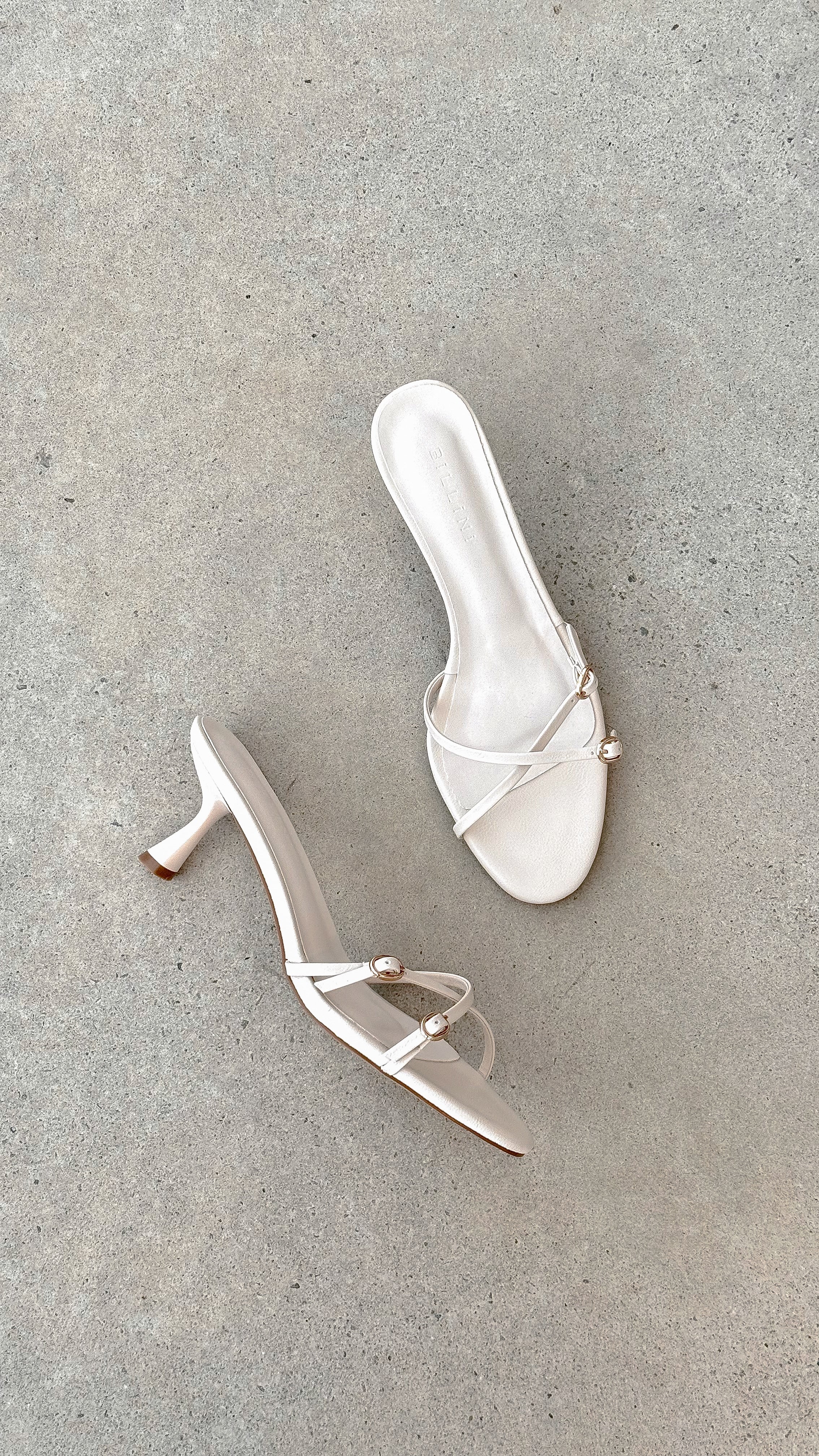 Wyler Heel - Ivory