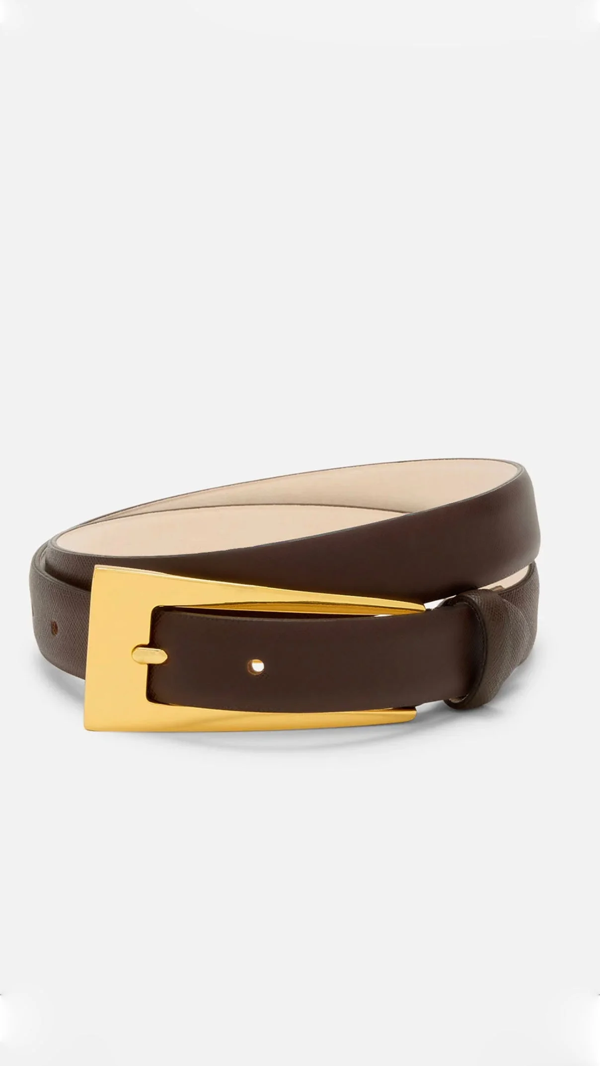 Stacey Belt - Coco / Gold