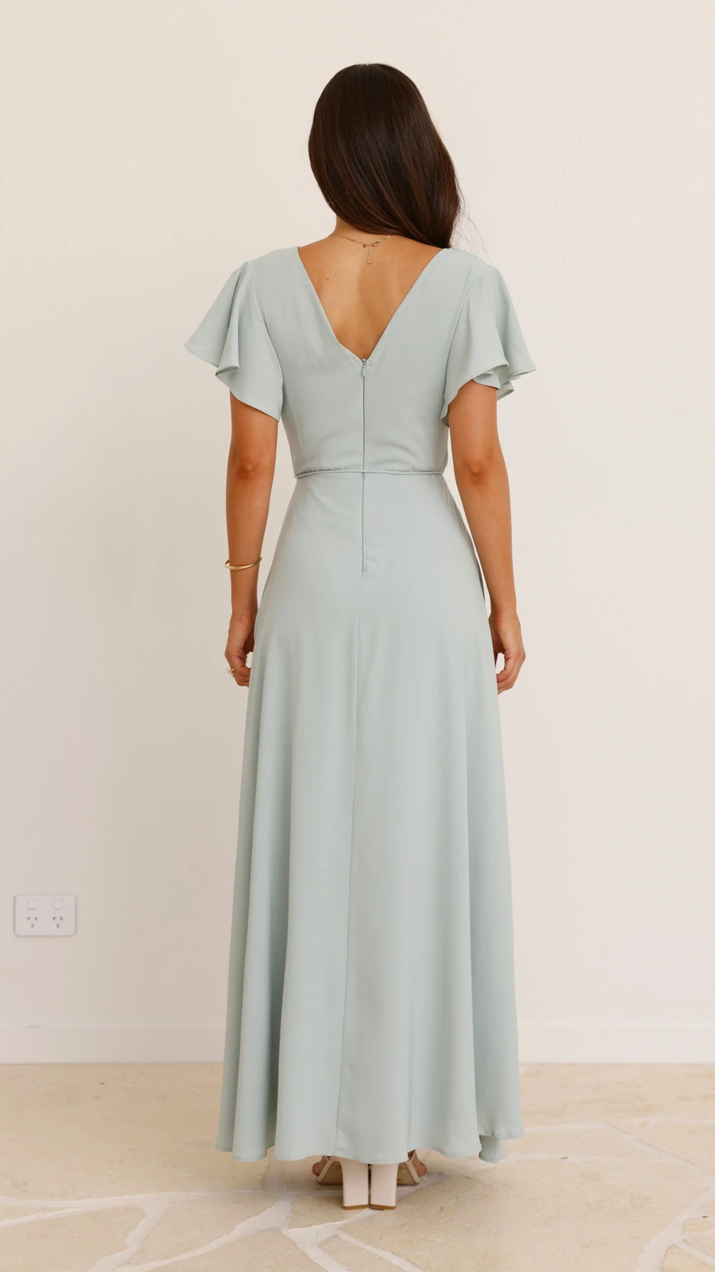 Charlize Maxi Dress - Sage