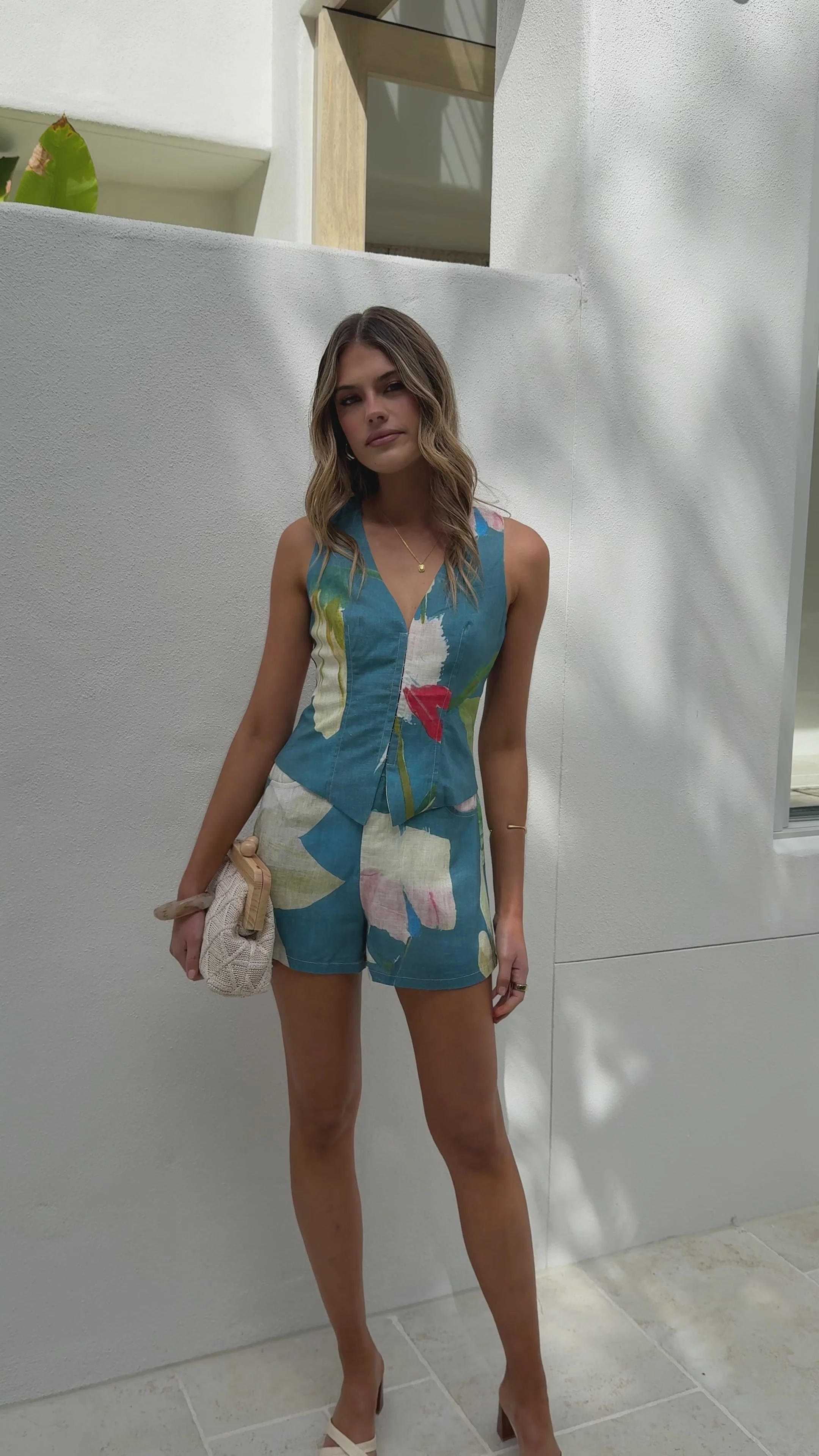 Cairo Shorts - Blue Orchid