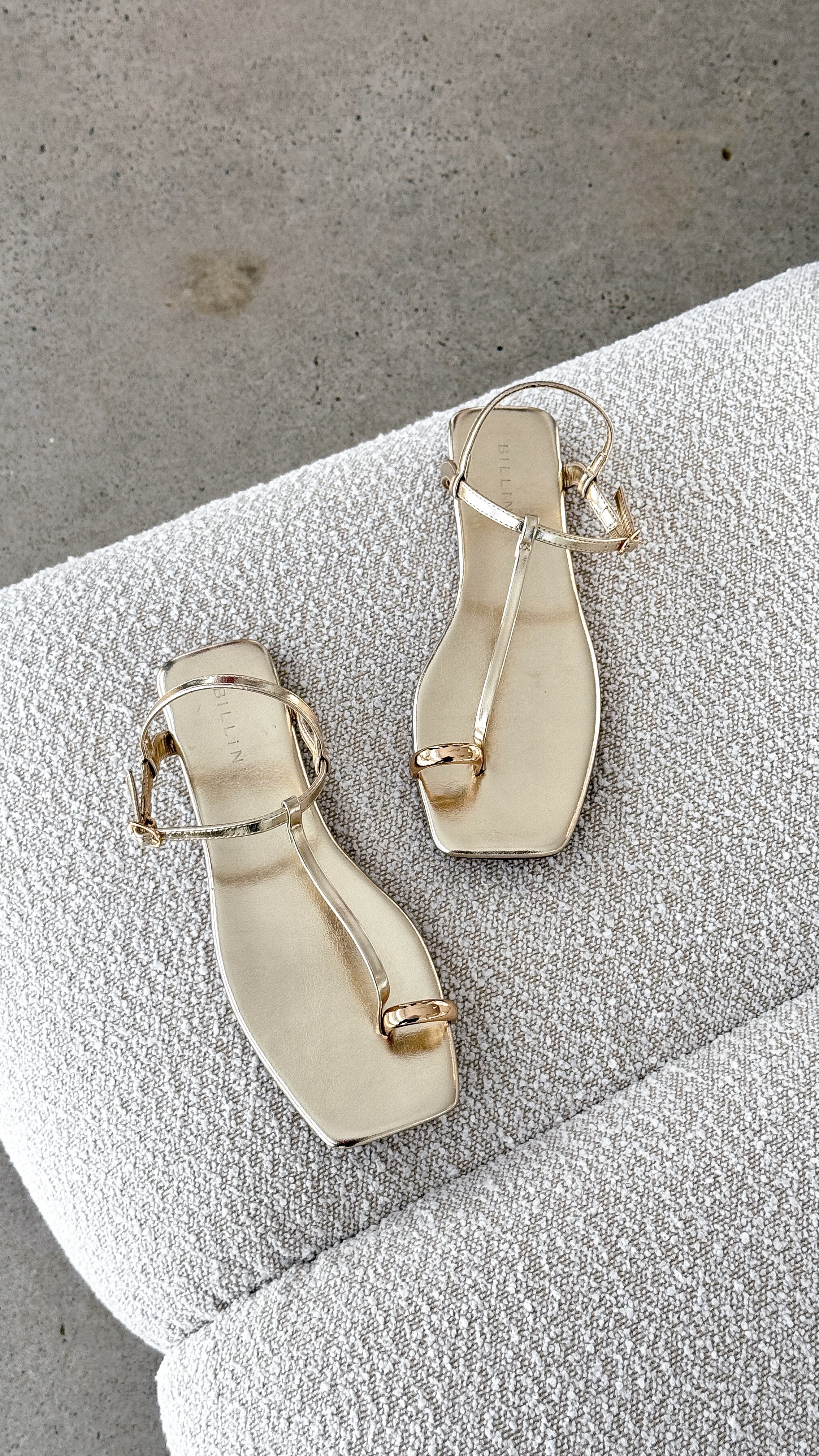 Elodia Sandal - Gold Metallic