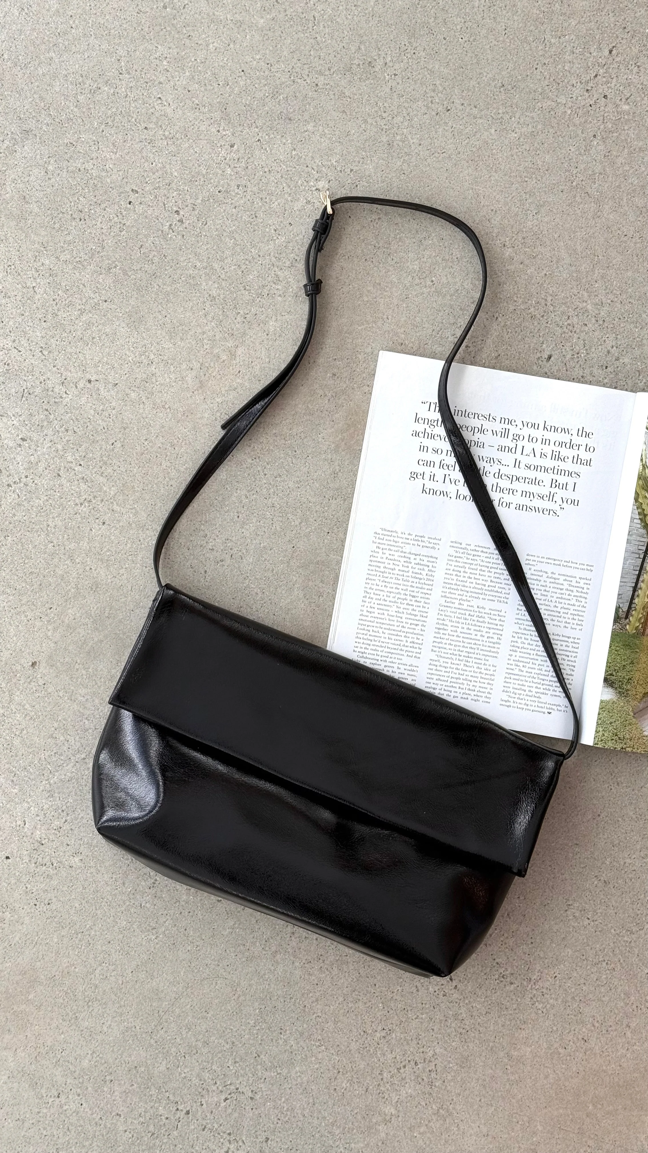 Rylee Clutch Bag - Black