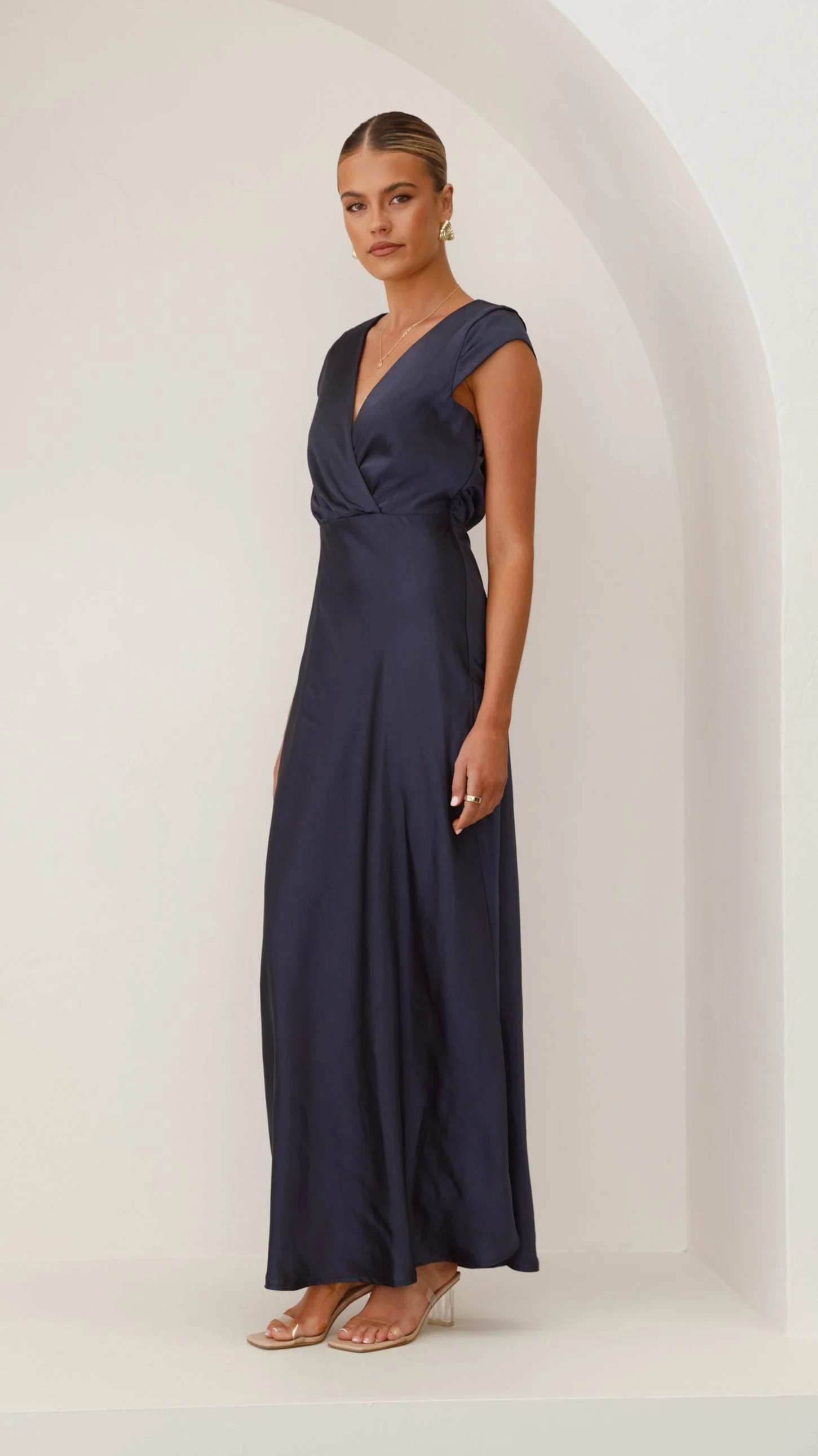 Selma Maxi Dress - Navy