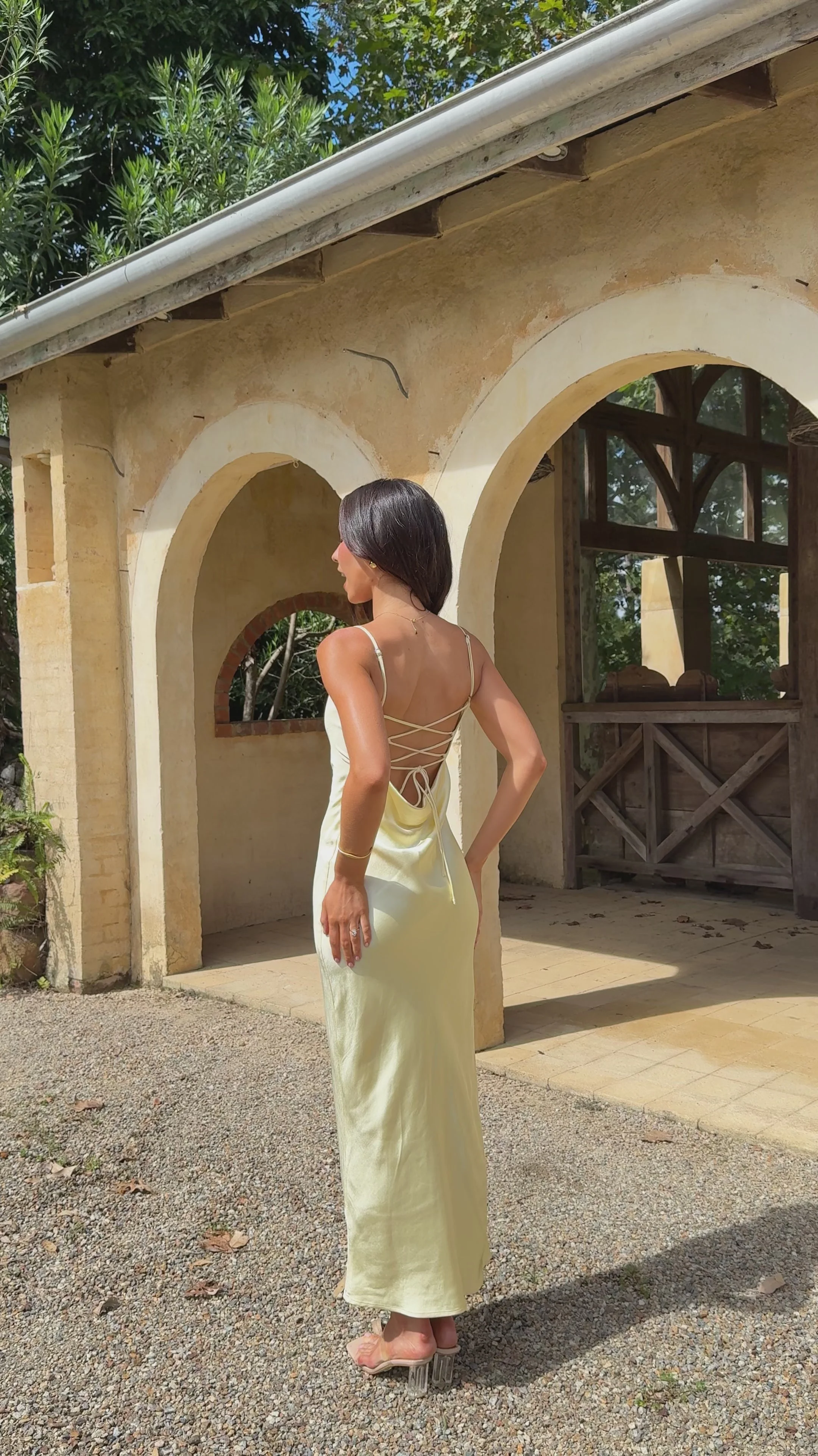 Keira Maxi Dress - Yellow