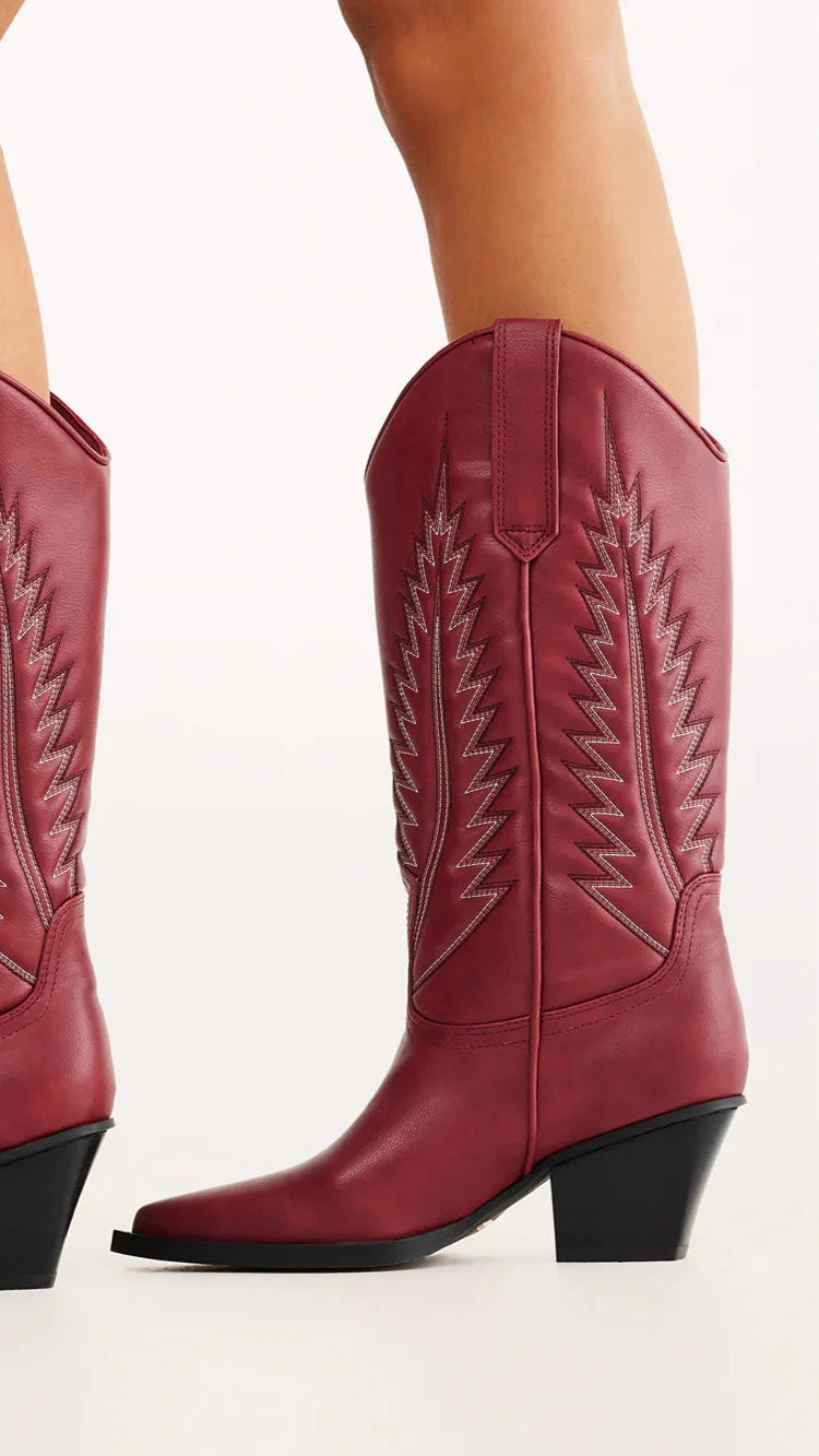 Marmalade Boots - Garnet