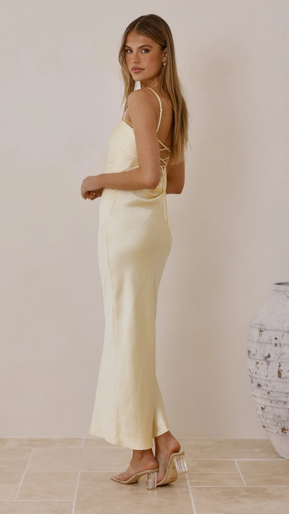 Keira Maxi Dress - Yellow